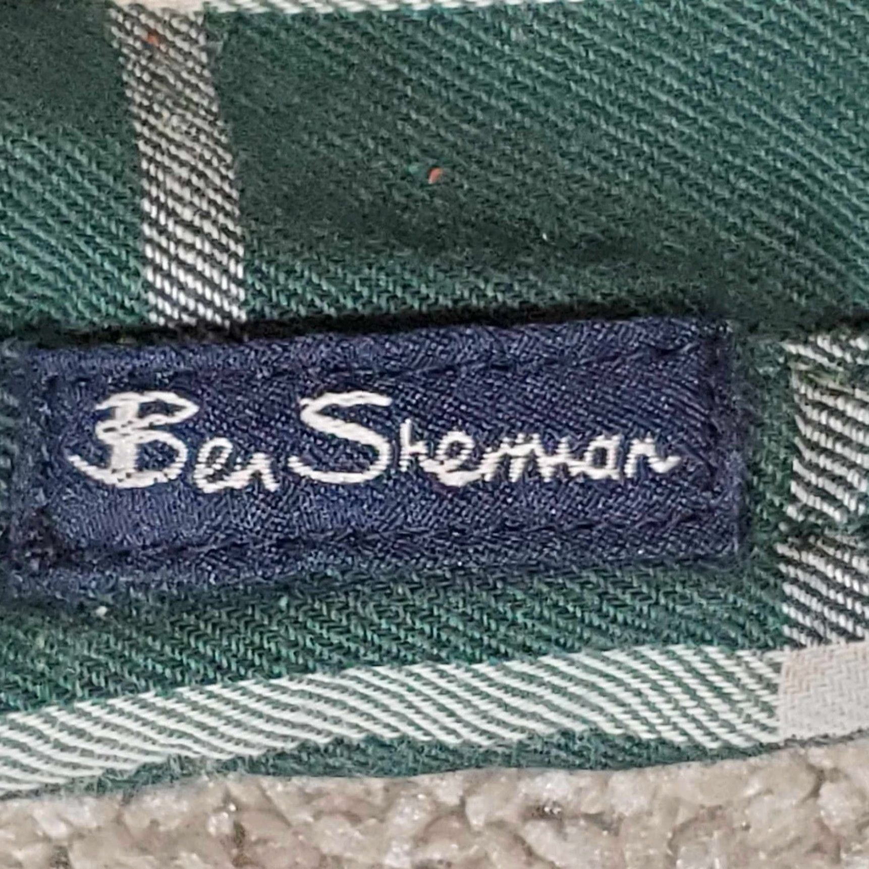 Ben Sherman Ben Sherman Button-Up Shirt Mens M Long Sleeve Plaid Green Cotton Button-Down Shirt Size US M / EU 48-50 / 2 - 4 Thumbnail