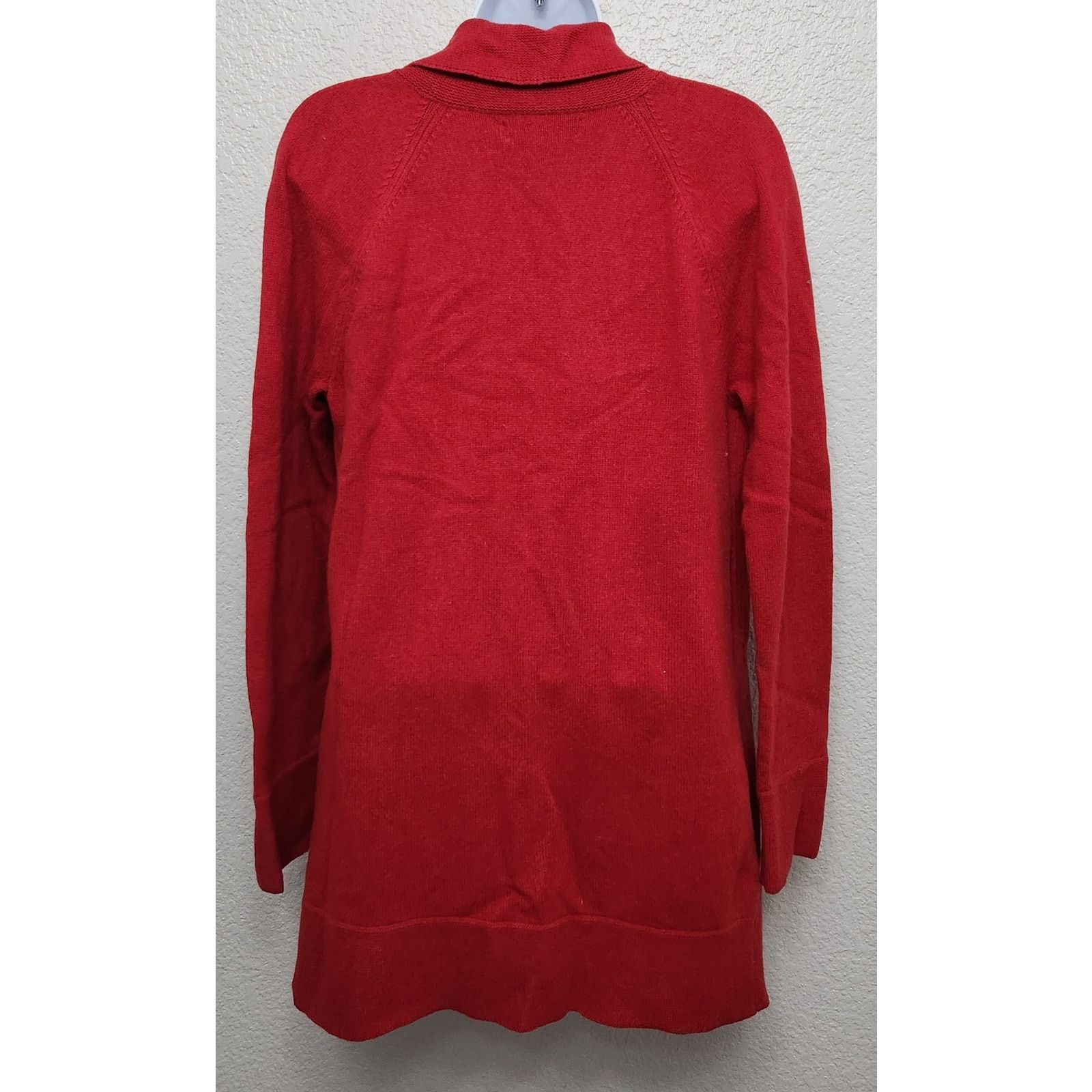 Other Jones New York Sport Red Button Cardigan Small Wool Blend Size S / US 4 / IT 40 - 4 Thumbnail