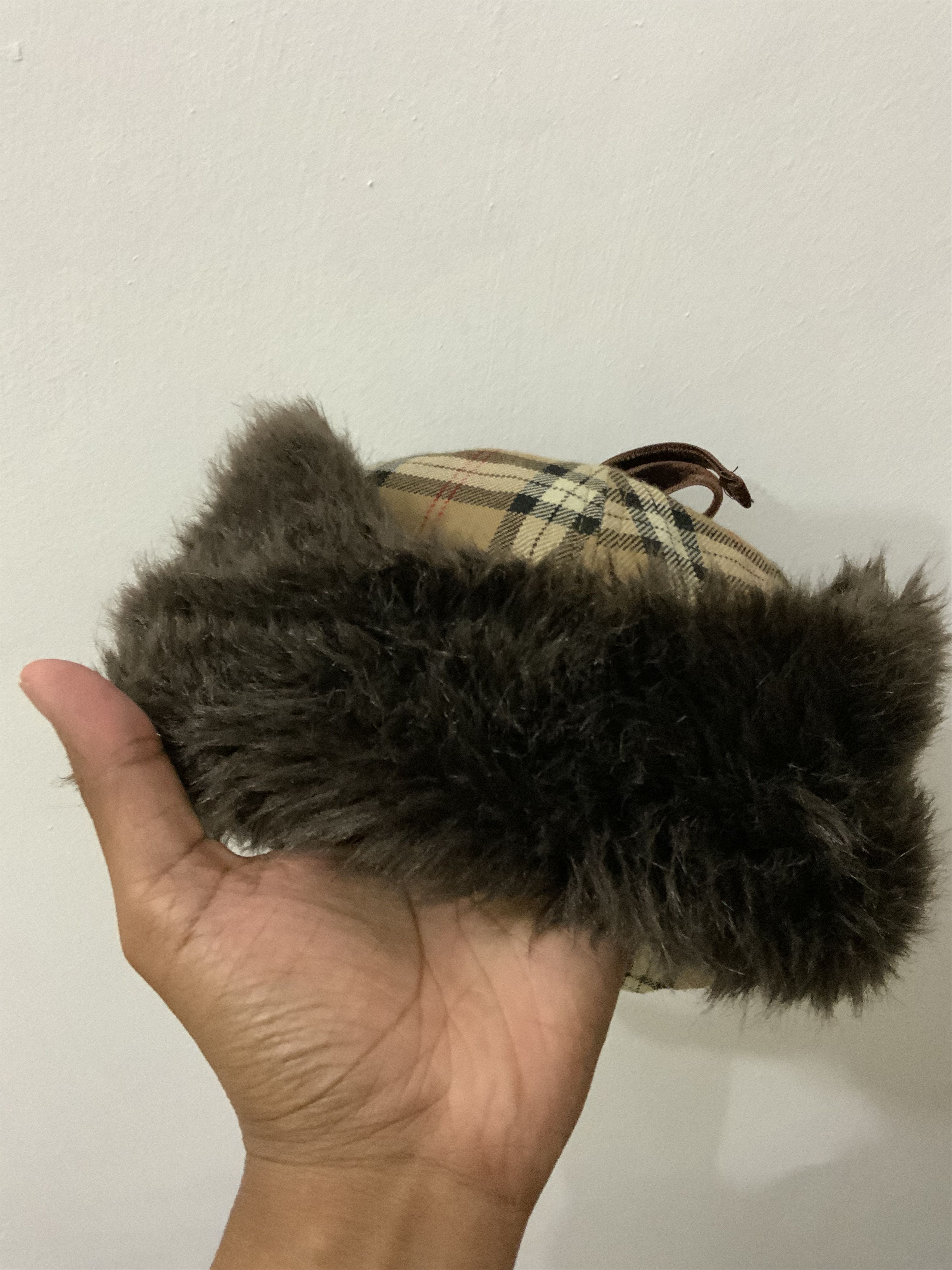 Japanese Brand Gloria Cordes Tokyo Fur inspired by Burberry Trooper Hat Size ONE SIZE - 11 Thumbnail