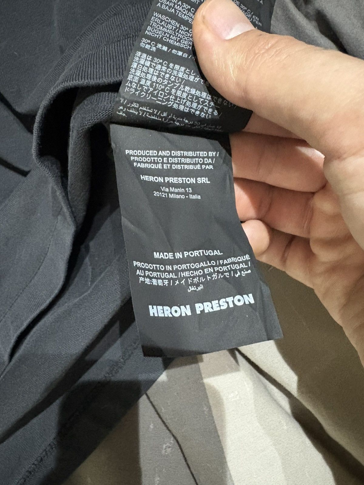 Heron Preston Heron preston T-shirt Black Size US L / EU 52-54 / 3 - 6 Thumbnail