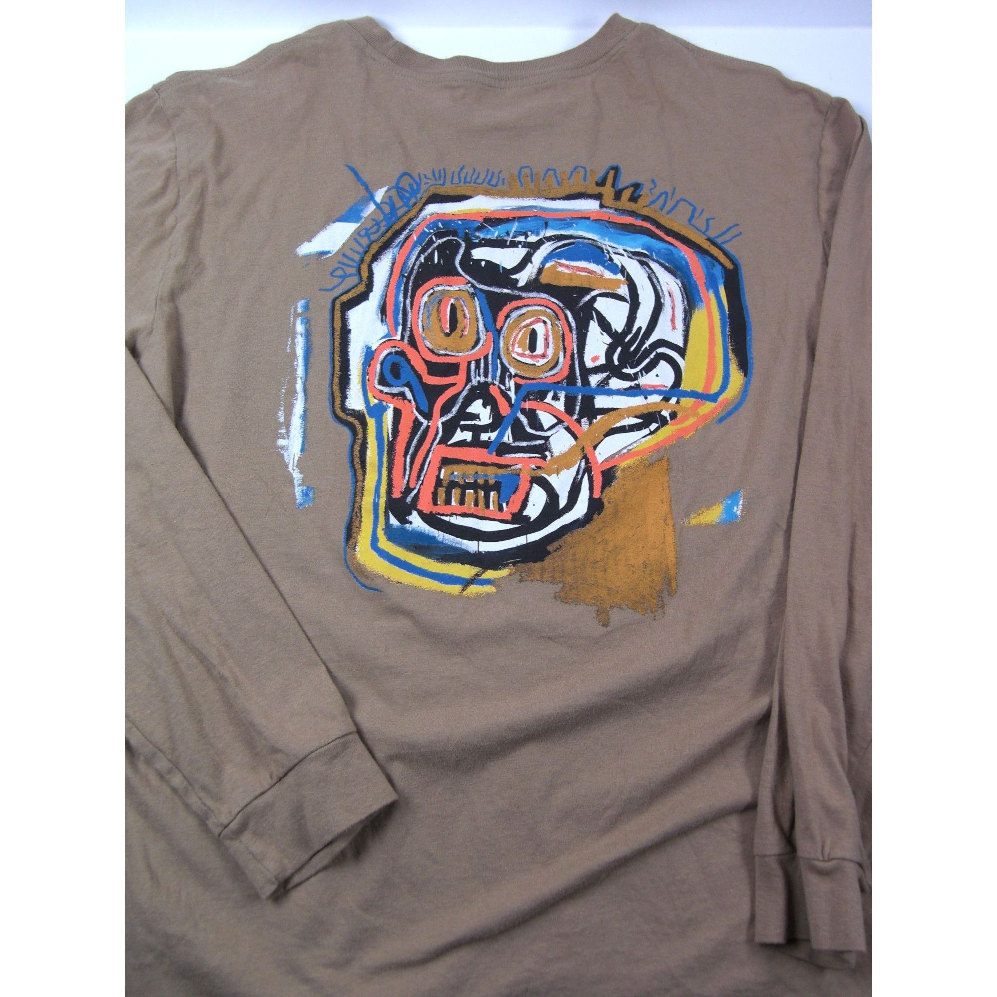 Gap GAP x Jean-Michel Basquiat Size Medium Brown Cotton Long Sle Size US M / EU 48-50 / 2 - 4 Thumbnail