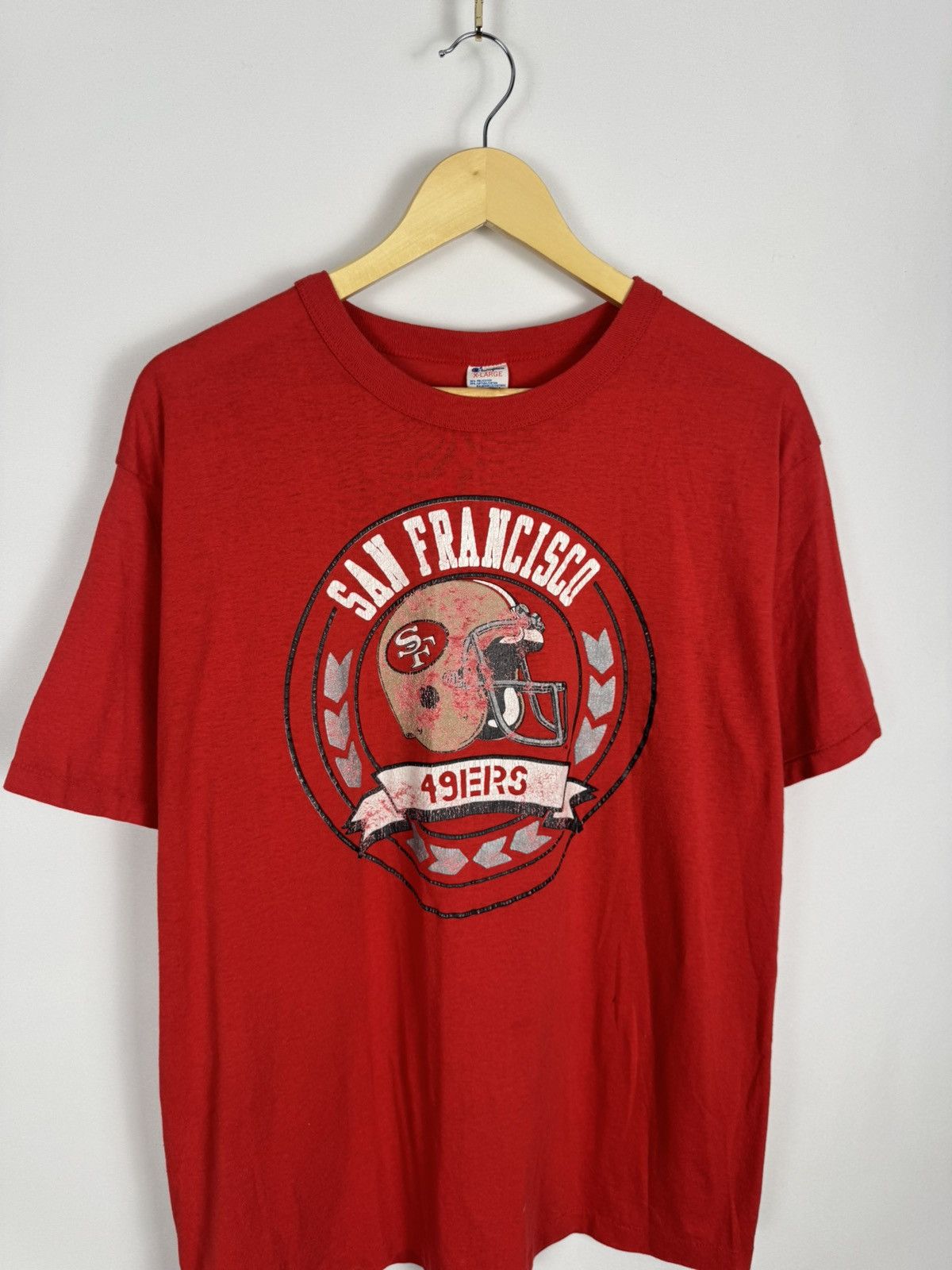 Champion Vintage 80s Champion San Francisco 49ers Tee Size US L / EU 52-54 / 3 - 3 Thumbnail