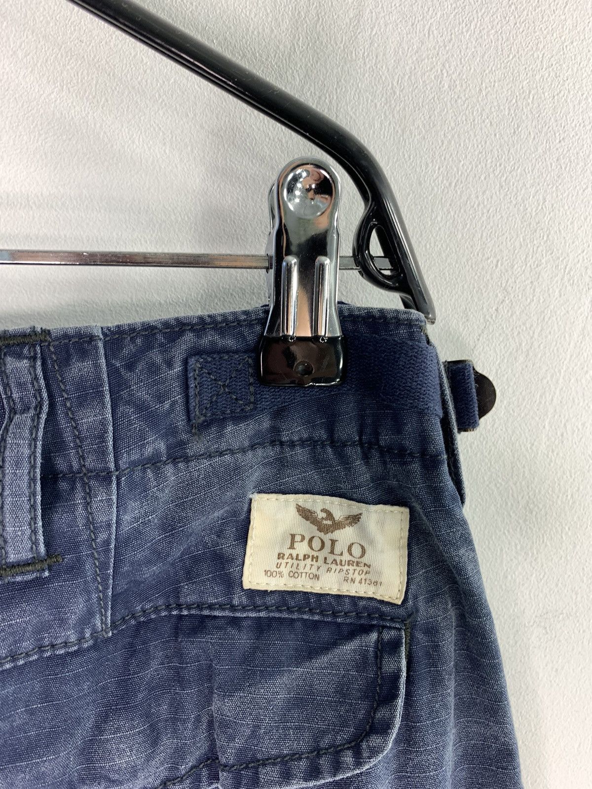 Polo Ralph Lauren × Ralph Lauren Polo Ralph Lauren Washed Utility Ripstop Cargo Shorts 32 Size US 32 / EU 48 - 9 Thumbnail