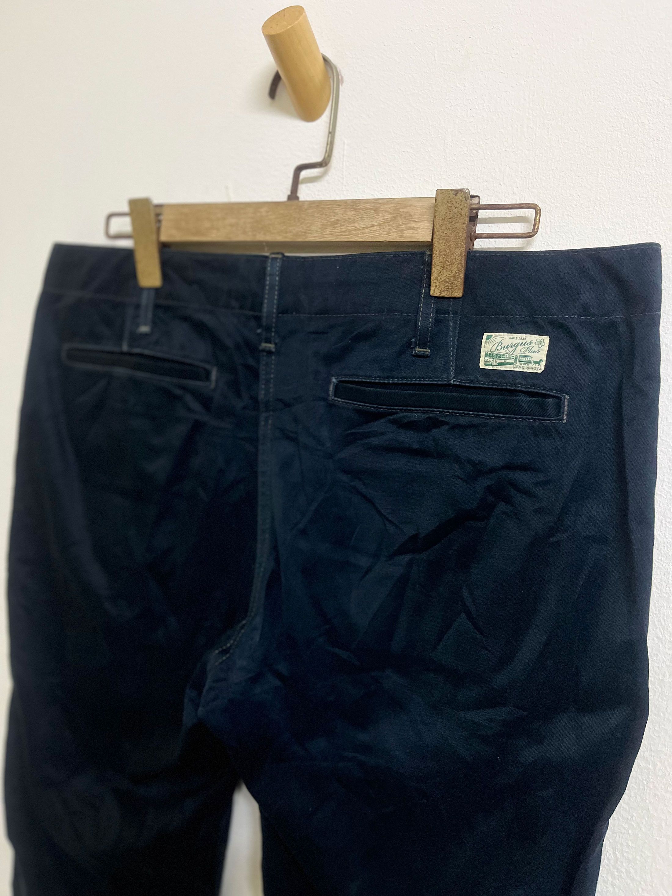 Burgus Plus Burgus Plus Modern Chino Trouser Khakis Button Fly Size US 35 - 4 Thumbnail