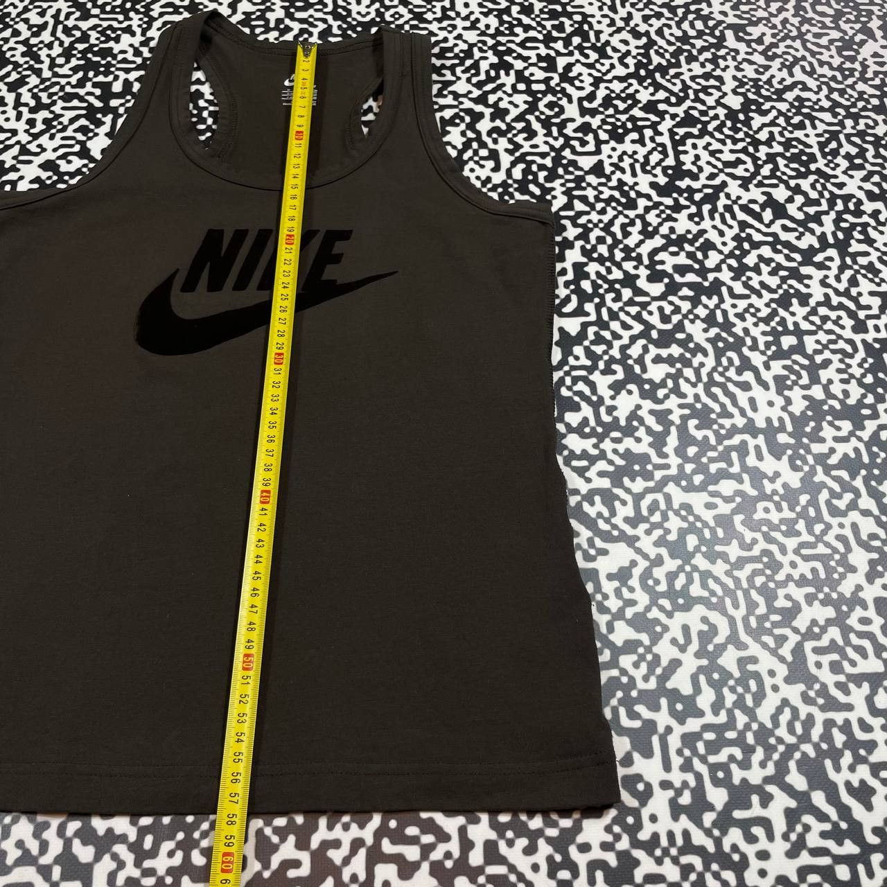 Nike Vintage Y2K Nike Swoosh Big Logo Brown Retro Style Tank Top Size M / US 6-8 / IT 42-44 - 7 Thumbnail