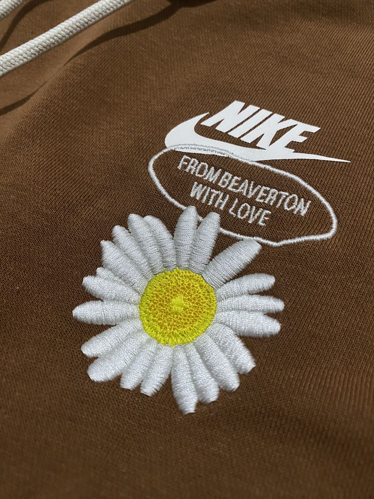 Nike Nike French Terry Hoodie Have a Nike Day M Pecan y2k Size US M / EU 48-50 / 2 - 14 Thumbnail