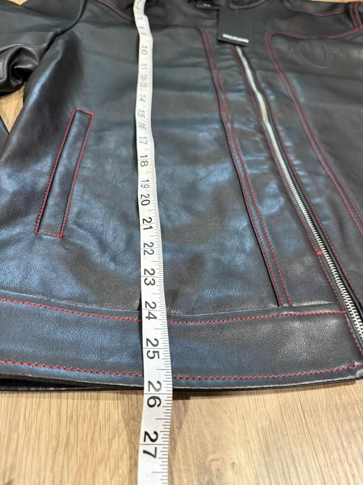 True Religion True Religion Black Leather Jacket Size US M / EU 48-50 / 2 - 5 Thumbnail