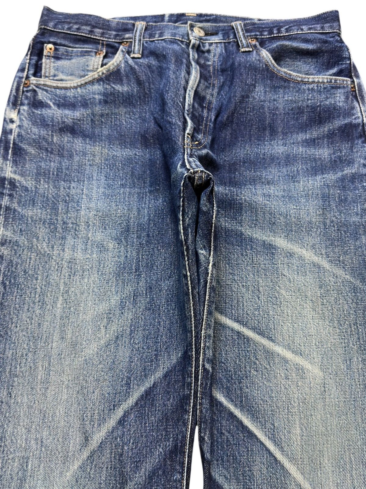 Johnbull Vintage Johnbull Selvedge Whiskers Denim Size US 30 / EU 46 - 2 Thumbnail