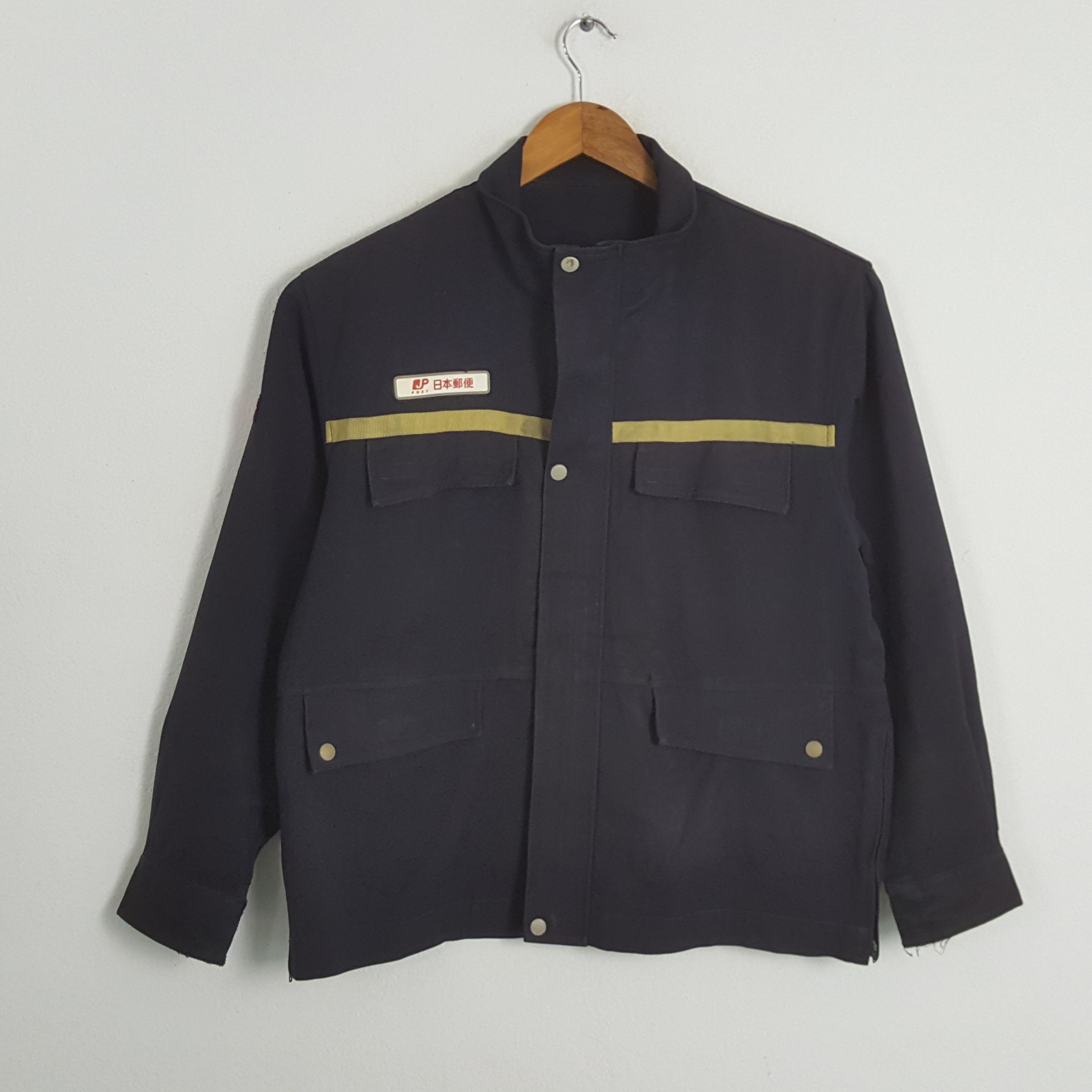 Japanese Brand × Vintage Vintage JAPAN POST SERVICE Japanese Company Jacket Size US L / EU 52-54 / 3 - 3 Thumbnail
