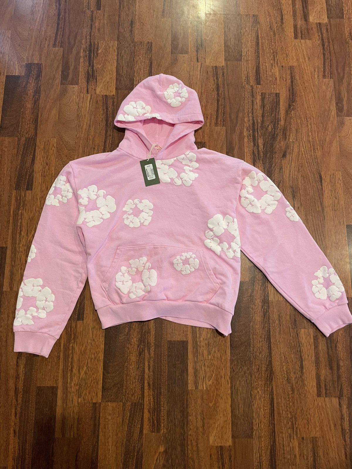 DENIM TEARS × Streetwear The Cotton Wreath Sweatshirt Powder Pink 