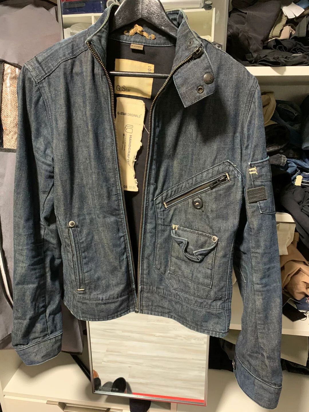 G-Star G-Star Classic Denim Jacket Size M Size US M / EU 48-50 / 2 - 1 Thumbnail