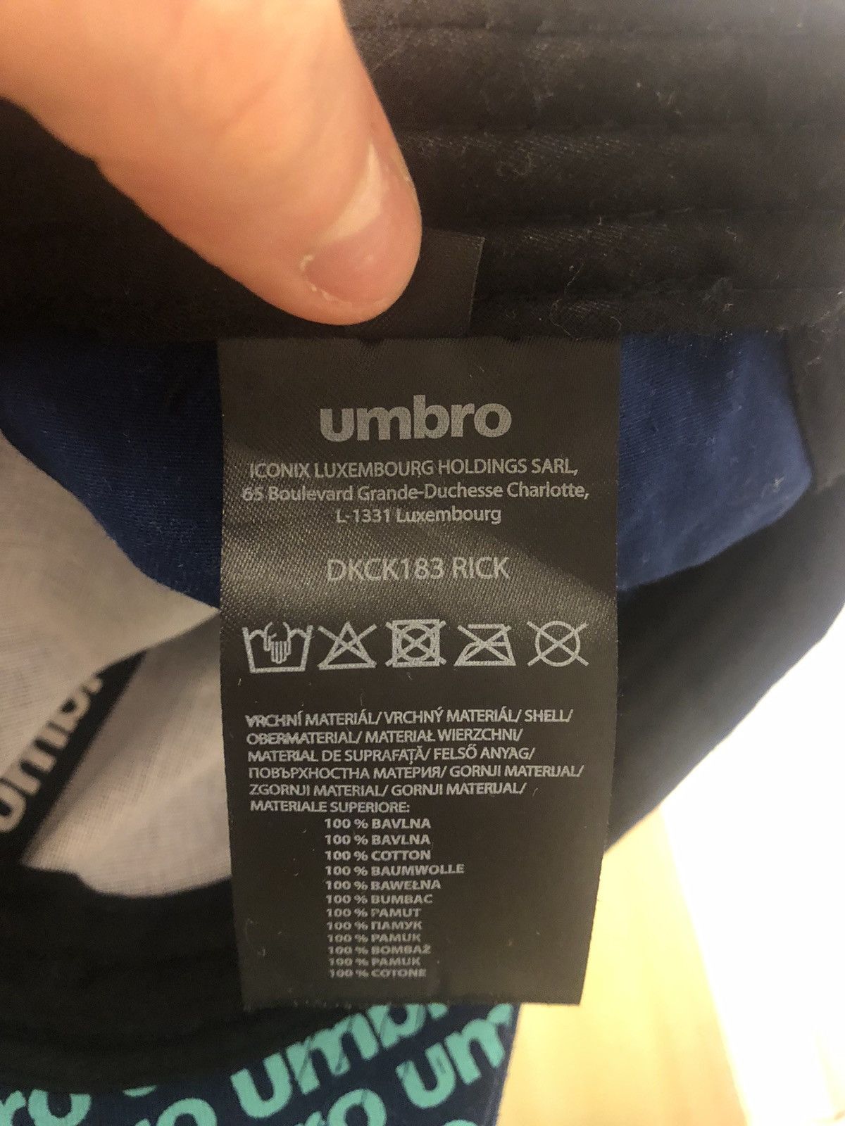 Umbro × Vintage UMBRO SPORT VINTAGE QUALITY HAT CAP Size ONE SIZE - 4 Thumbnail