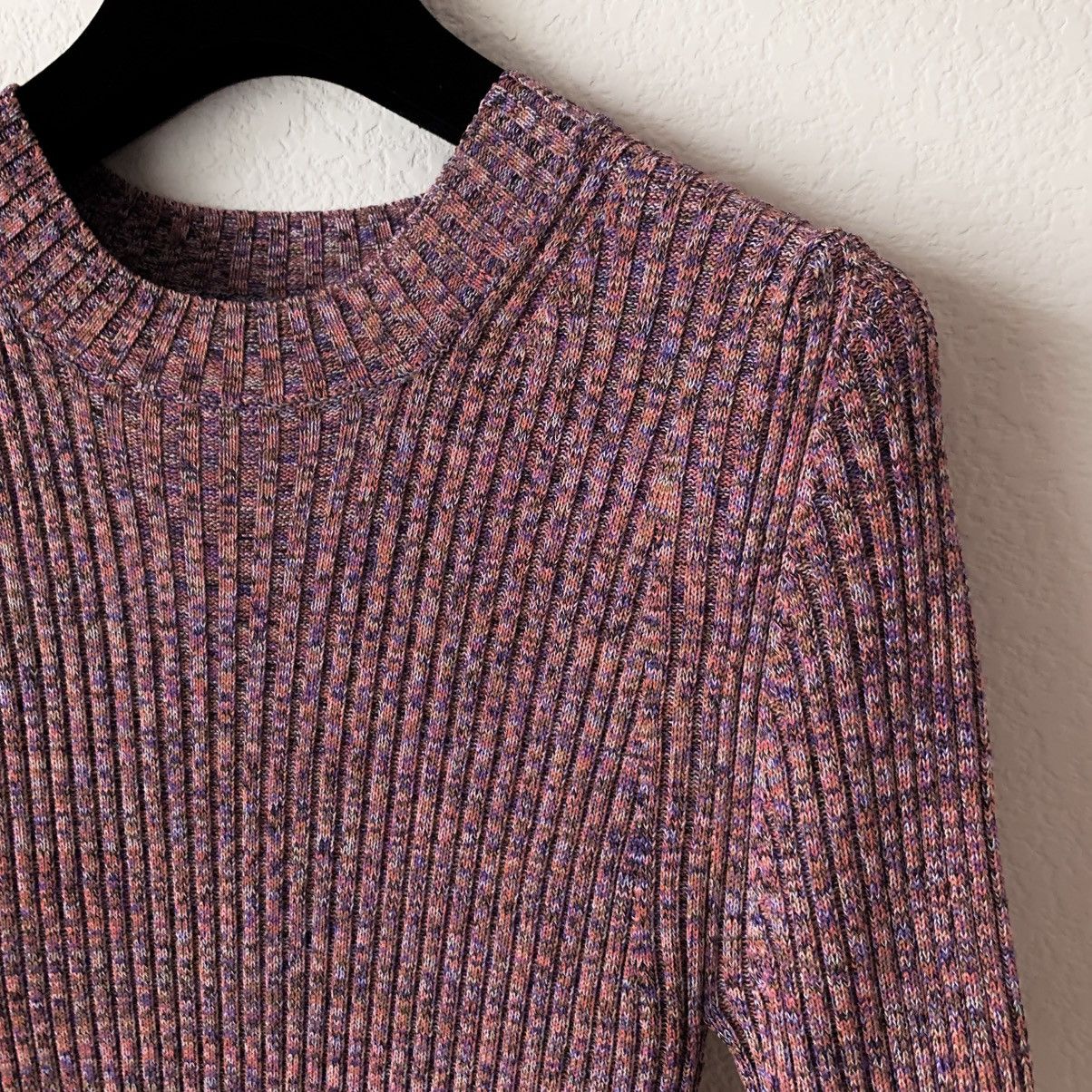 Zimmermann Zimmermann pink multi rainbow knit top split hem Size S / US 4 / IT 40 - 7 Thumbnail