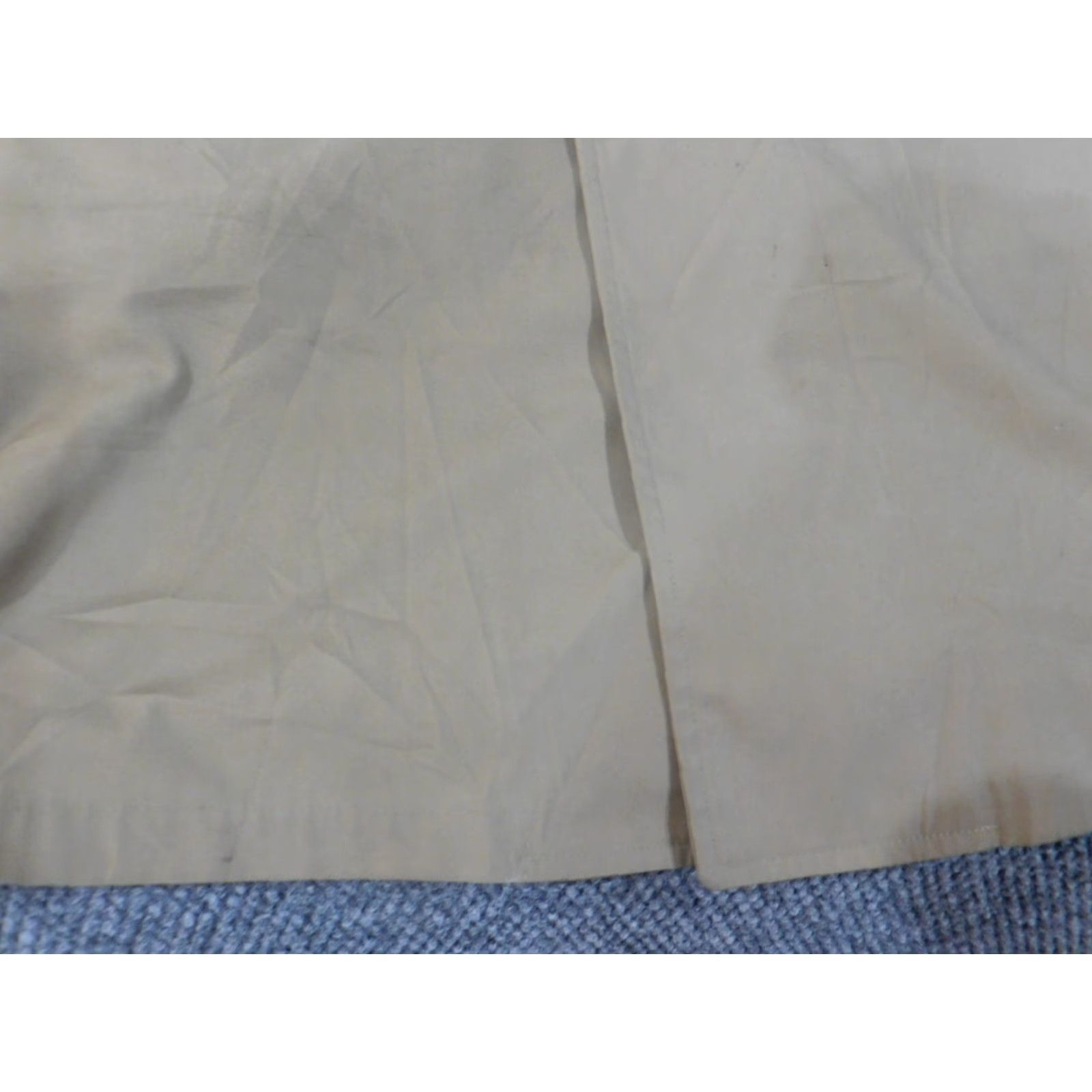 London Fog London Fog Trench Coat Jacket Mens 42 Beige Polyester Lined Double Breasted Vintage No Size US XS / EU 42 / 0 - 3 Thumbnail