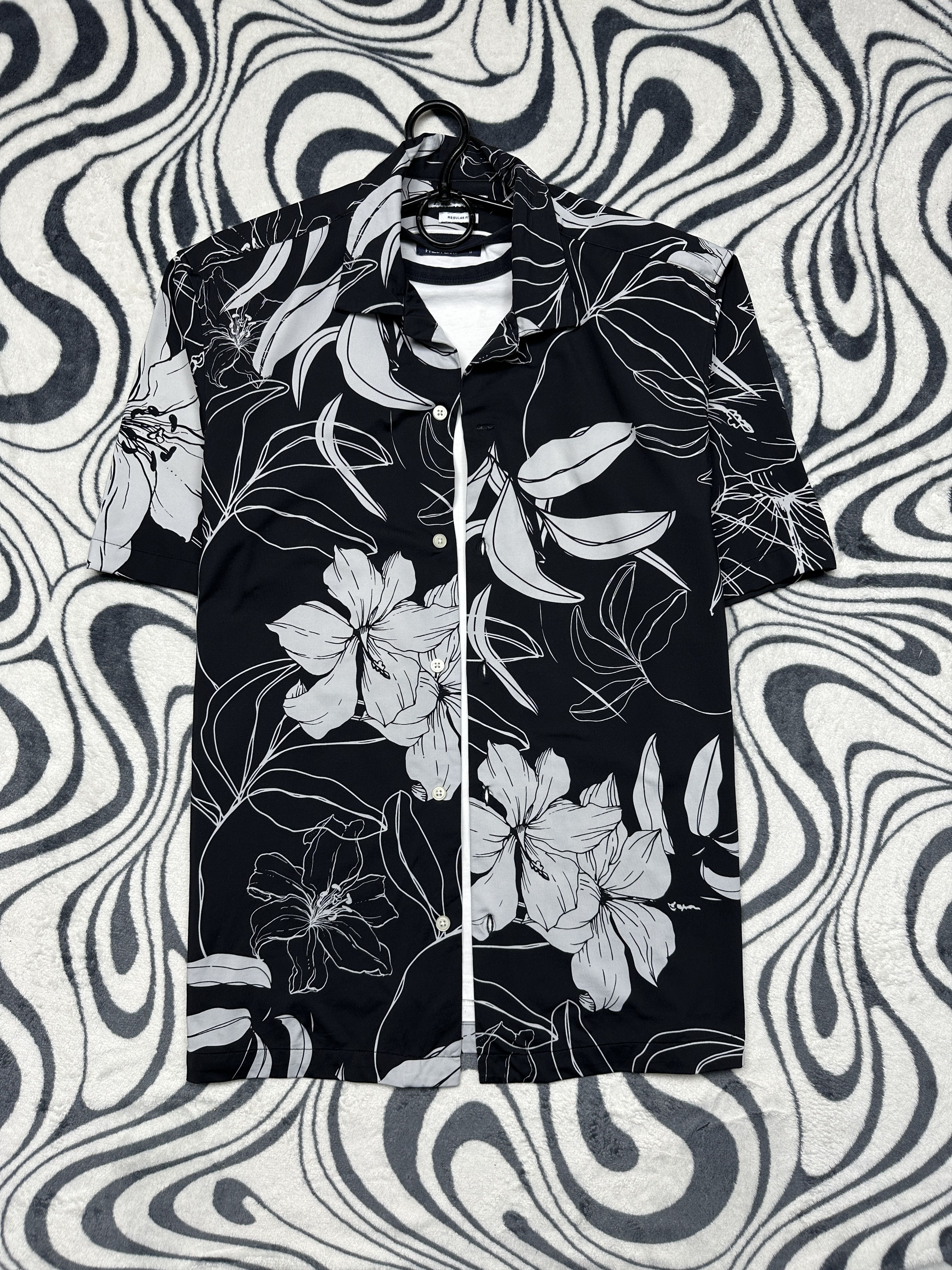 Zara Zara Vintage Mens Hawaiian Shirt Y2K Aloha Size US M / EU 48-50 / 2 - 1 Thumbnail