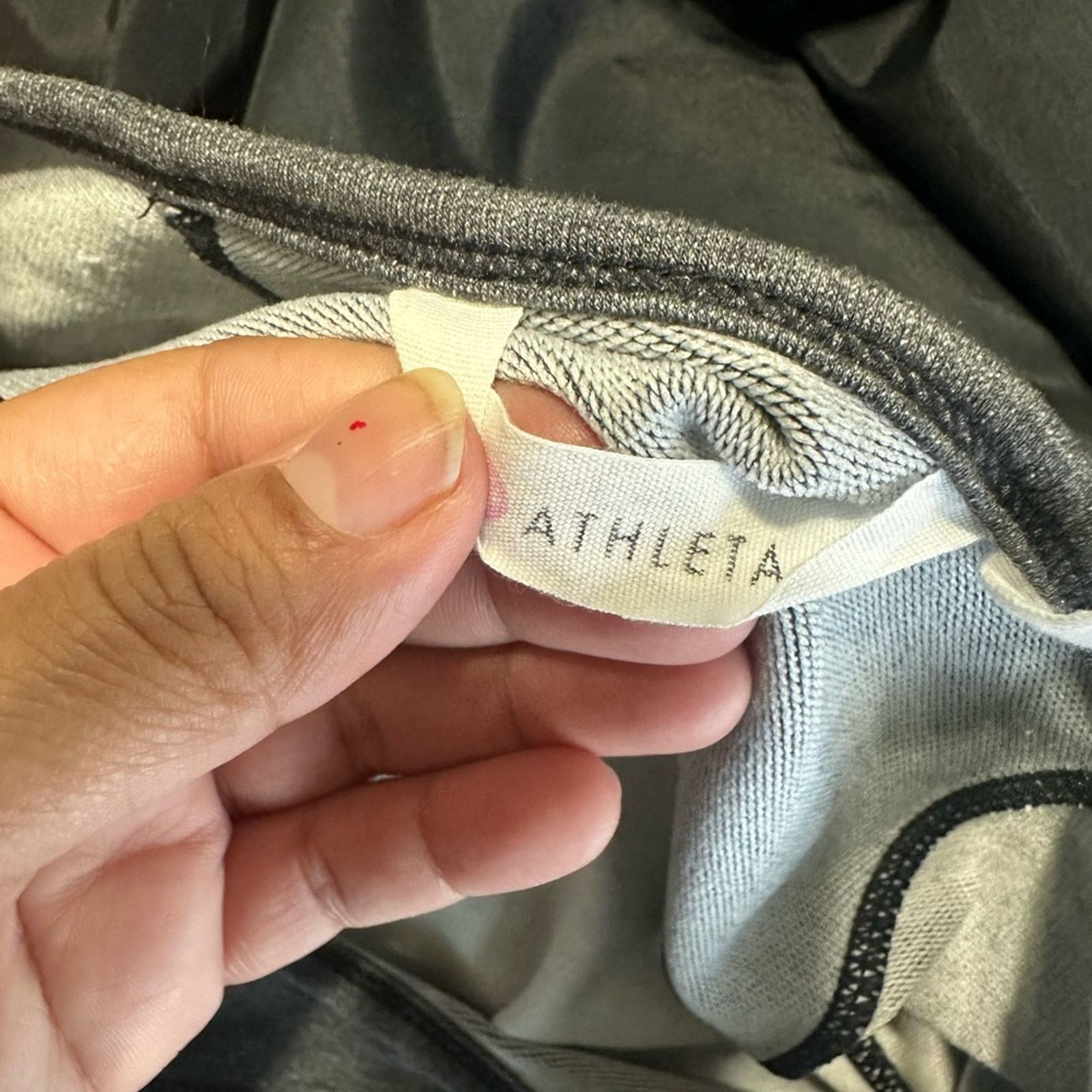 Athleta Athleta Omega Wool Sweater Dress – Heather Charcoal Gray Size S / US 4 / IT 40 - 5 Thumbnail