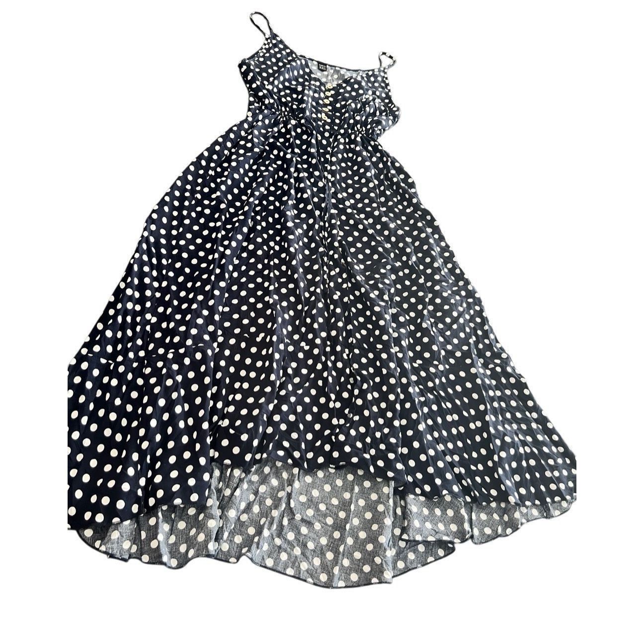 Shein SHEIN Vintage Midi Length Polka-dot Skater Dress Size M / US 6-8 / IT 42-44 - 1 Thumbnail
