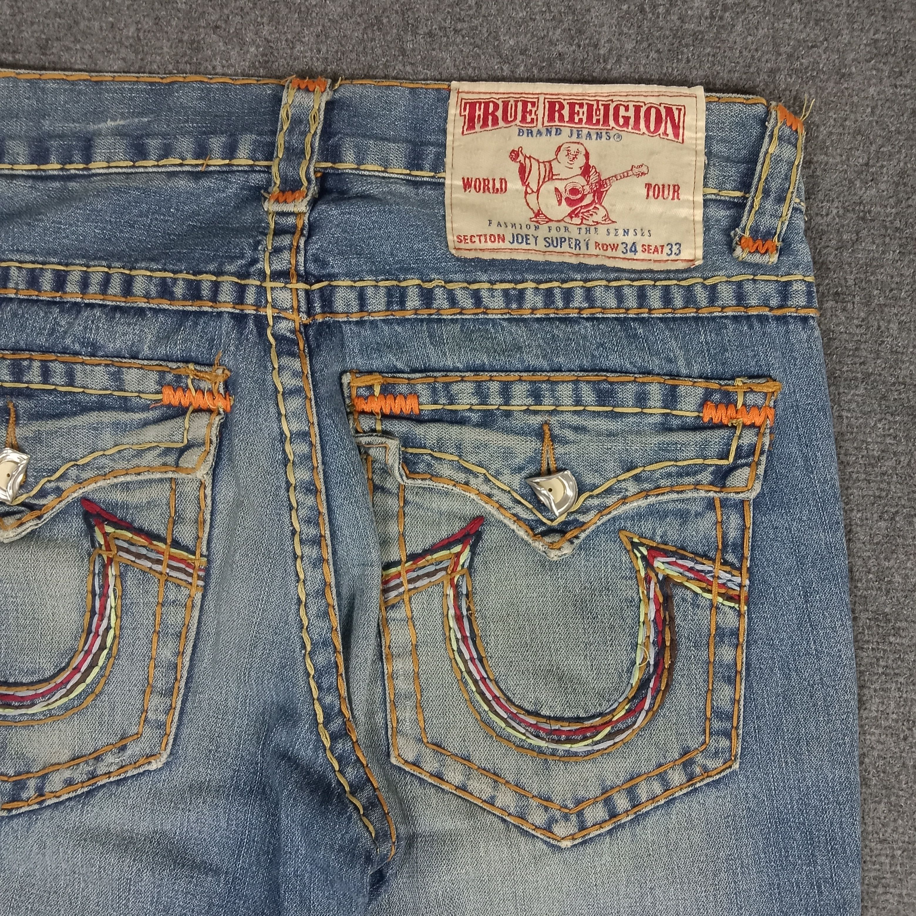 Other Japanese Style True Religion Bootcut Denim Jeans Size US 35 - 2 Thumbnail