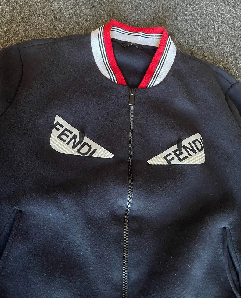 Fendi FENDI Baseball shirt, jacket Size US M / EU 48-50 / 2 - 2 Thumbnail