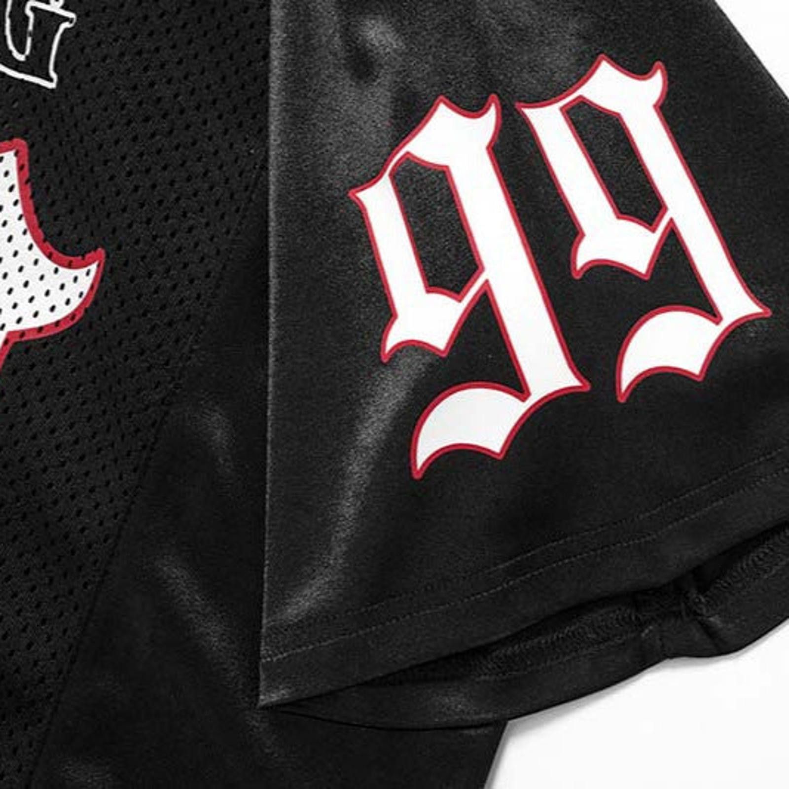 Japanese Brand Mesh Sports Jersey with Number Print, Loose Fit Size US M / EU 48-50 / 2 - 3 Thumbnail
