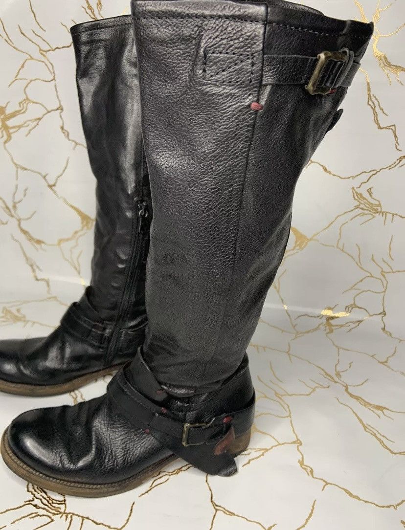 A.S.98 A.S.98 Airstep Women ZipperBlack Boots EU37 US6.5 23.5cm Size US 6.5 / IT 36.5 - 4 Thumbnail