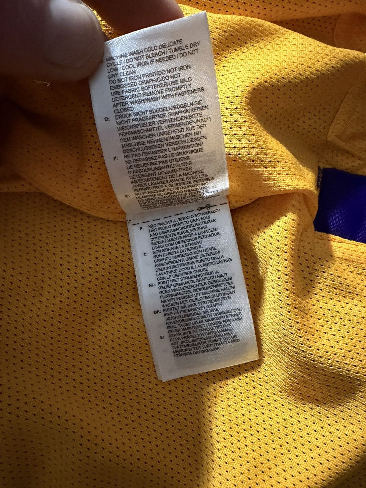 Adidas Lakers Warm Up Jacket Worn Once Size Large Size US L / EU 52-54 / 3 - 6 Thumbnail