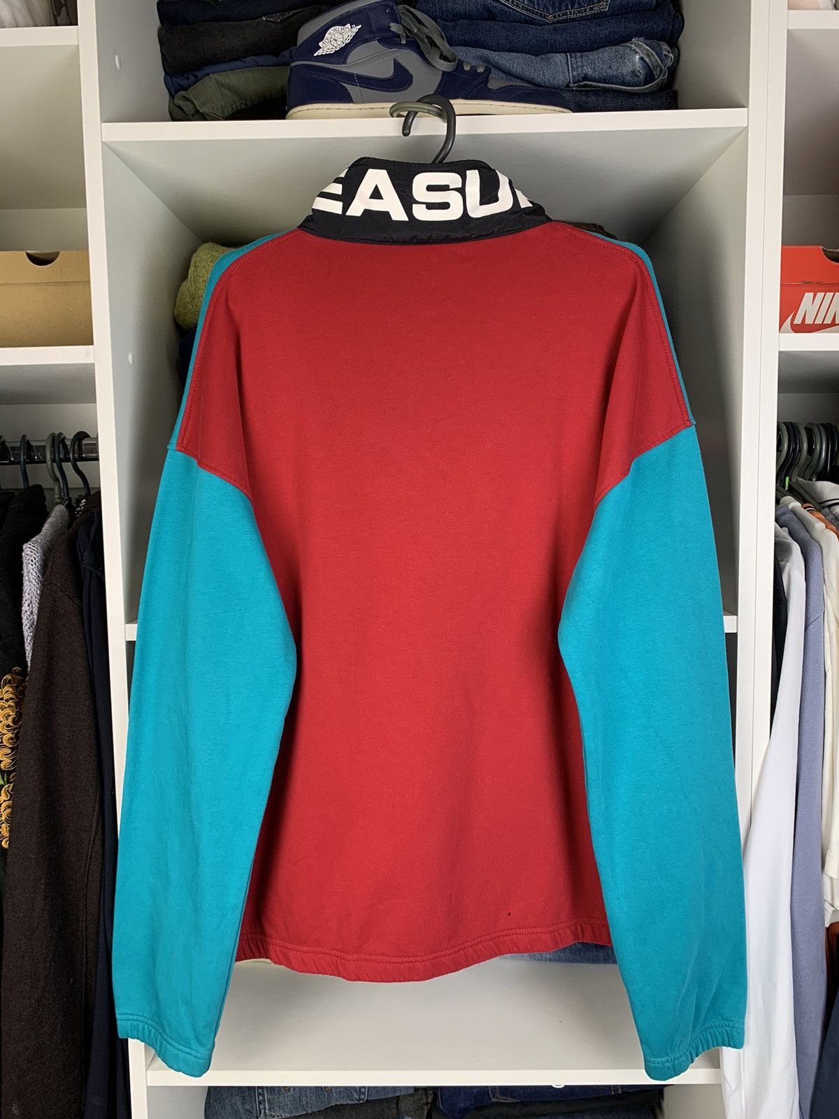 Pleasures Pleasures Quarted Zip Sweatshirt Size US M / EU 48-50 / 2 - 15 Thumbnail