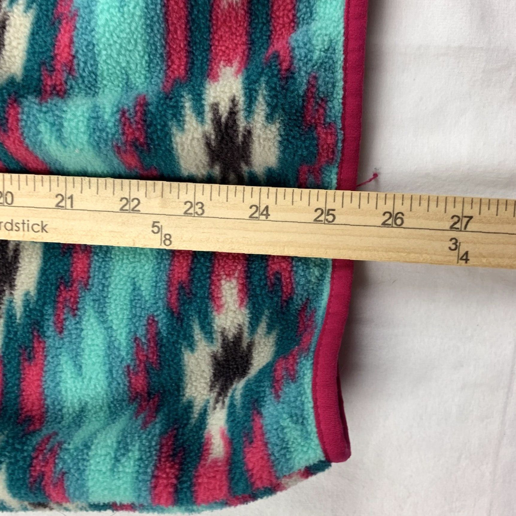 Patagonia Patagonia Synchilla Womens Medium Blue T Snap Fleece Jacket Pullover Geometric Geometric Aztec 90s Southwestern Whimsical? Size M / US 6-8 / IT 42-44 - 6 Thumbnail