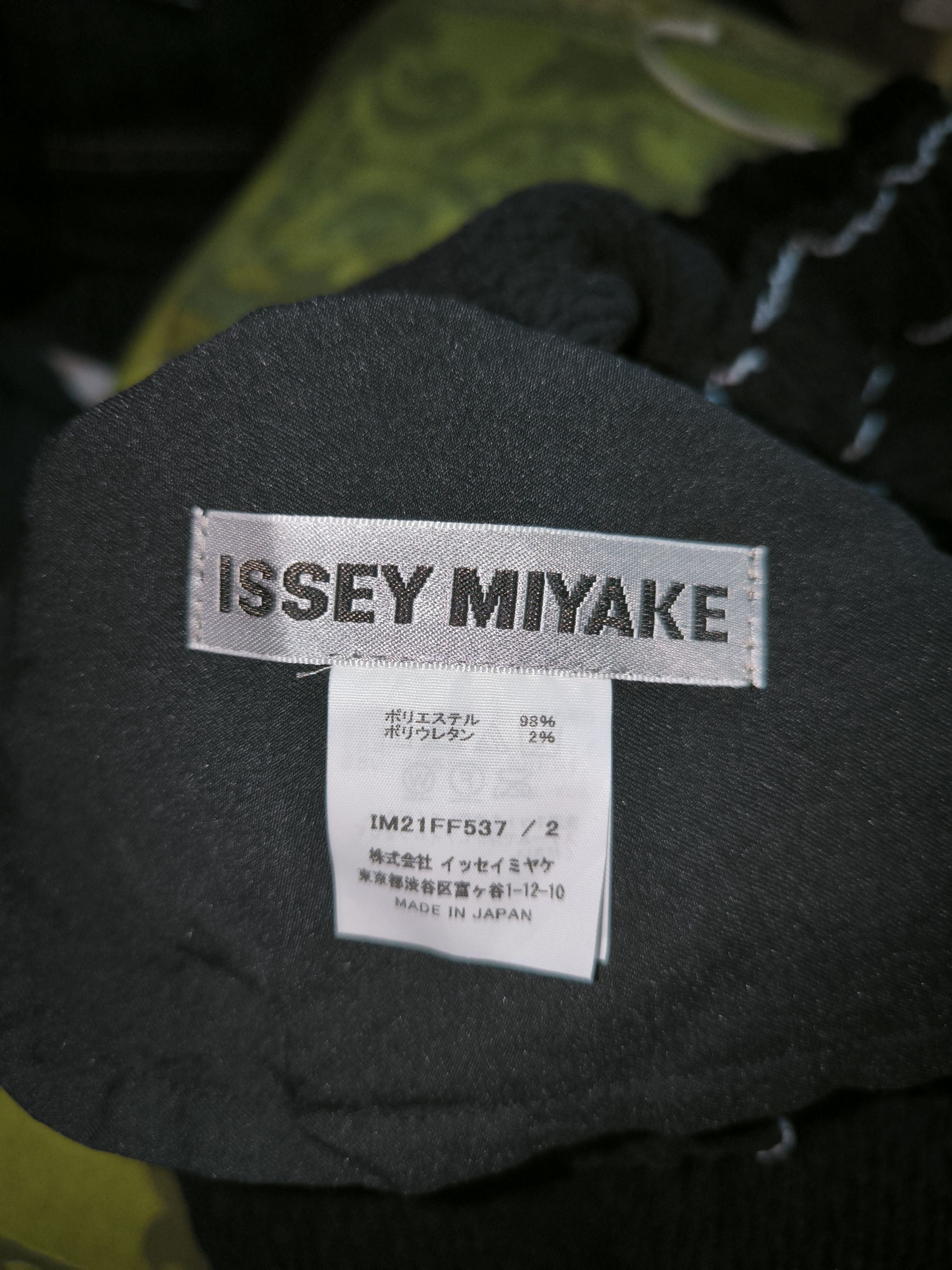 Pleats Please Issey Miyake Popcorn Cauliflower Black/White Pant Size 37" - 7 Thumbnail