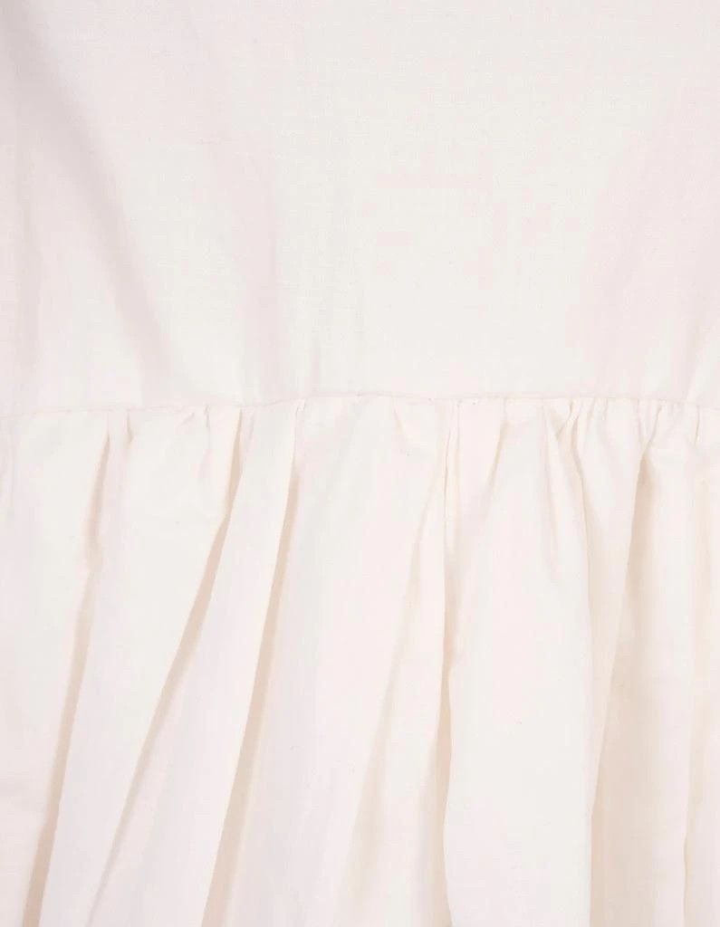 Jil Sander o1w1db10825 Short Dress in White Size L / US 10 / IT 46 - 4 Thumbnail