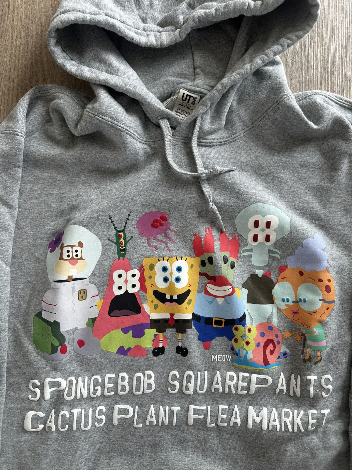 Cactus Plant Flea Market × Uniqlo UNIQLO X CPFM SpongeBob Hoodie Size US L / EU 52-54 / 3 - 2 Thumbnail