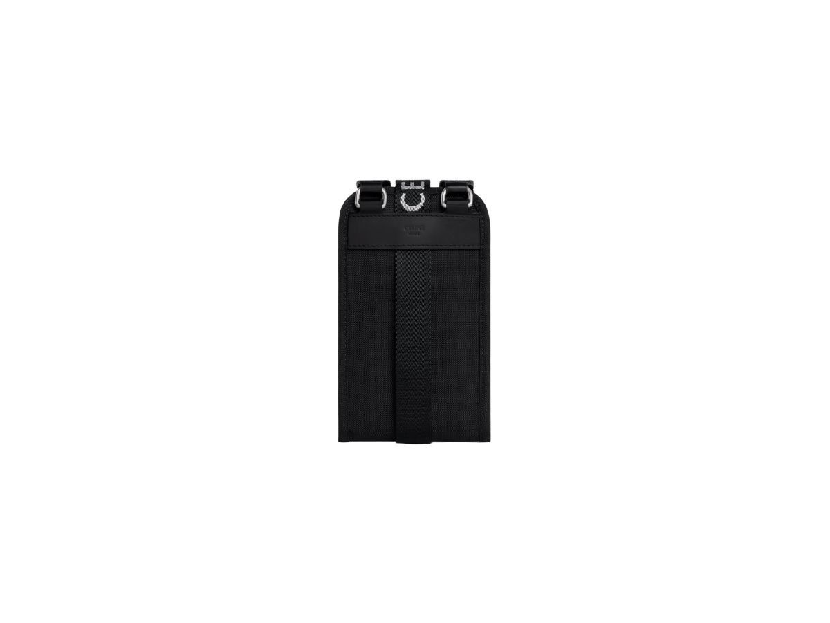 Celine o1w1db11124 Size: OS / Trekking Phone Pouch in Black Size ONE SIZE - 3 Thumbnail