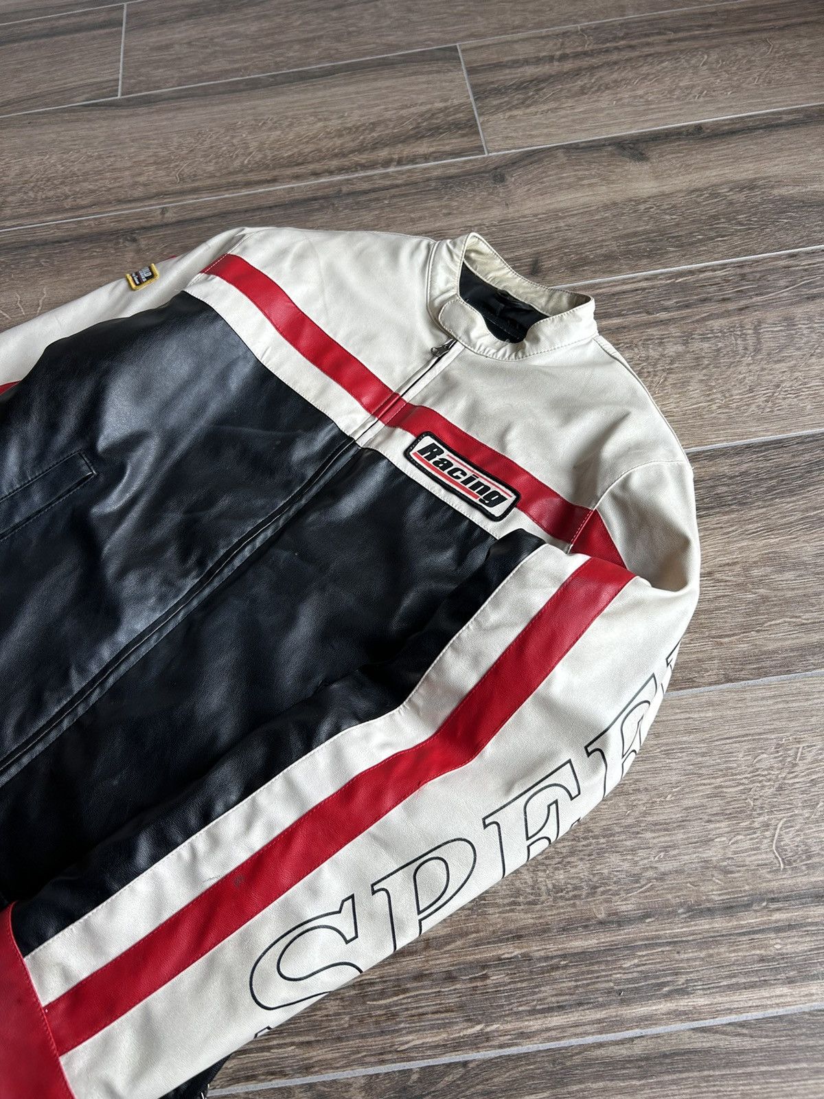 Japanese Brand Smog Eco leather jacket racing y2k Size US S / EU 44-46 / 1 - 4 Thumbnail