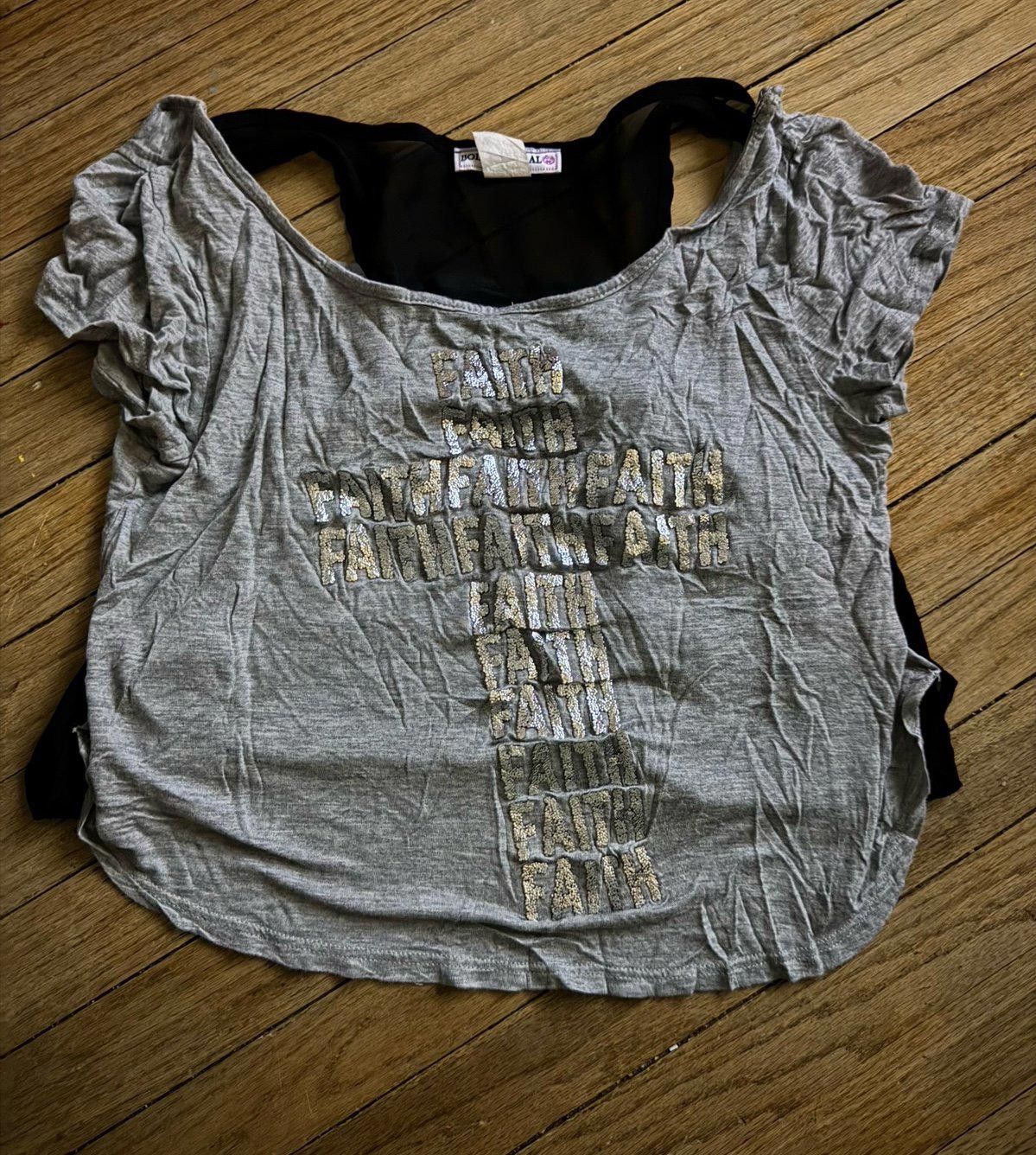 Designer Women’s Large Faith Cropped Tank Size L / US 10 / IT 46 - 1 Thumbnail