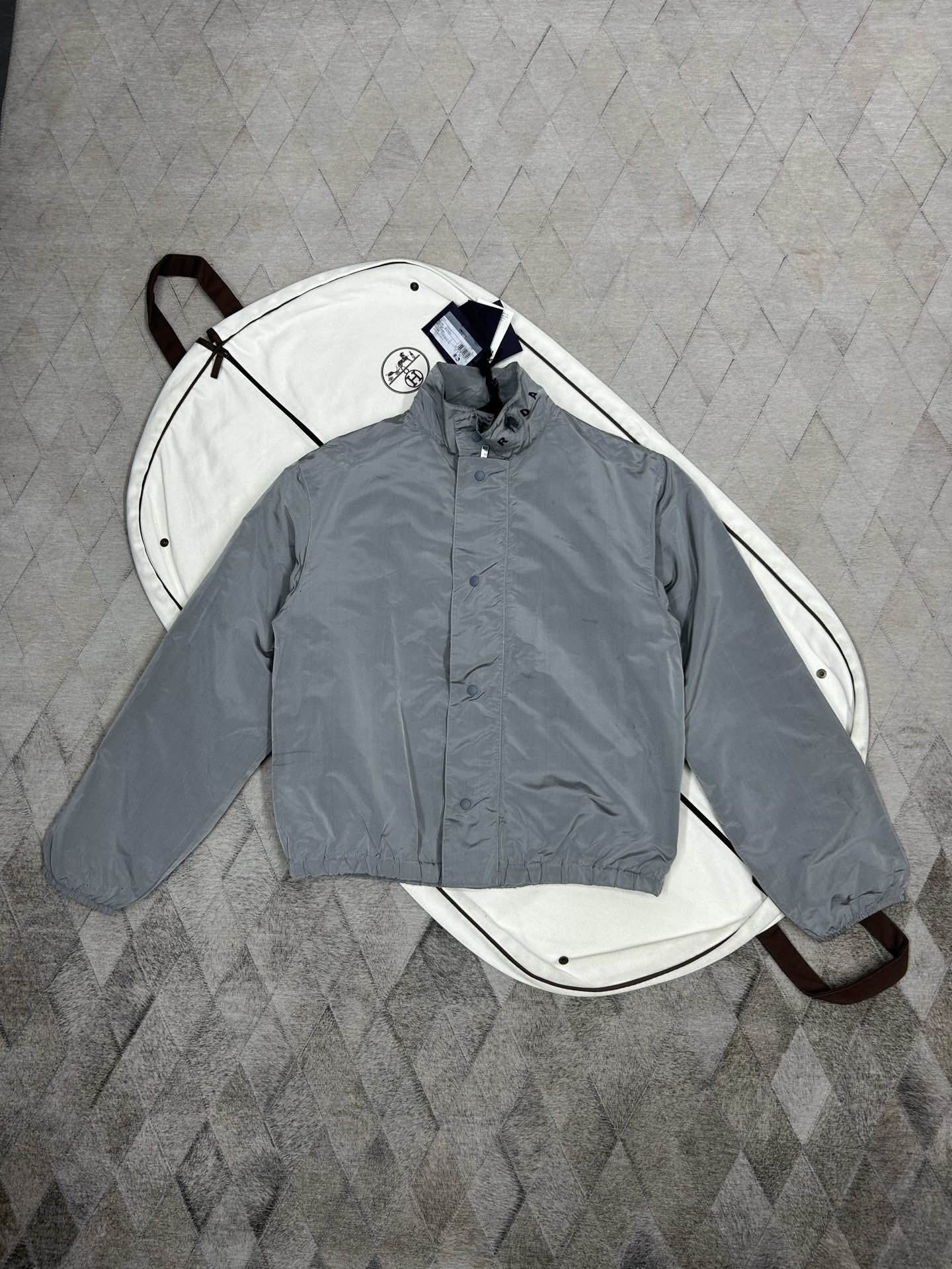 Prada Prada Re-Nylon Graphic Bomber Jacket Size L Size US L / EU 52-54 / 3 - 1 Thumbnail