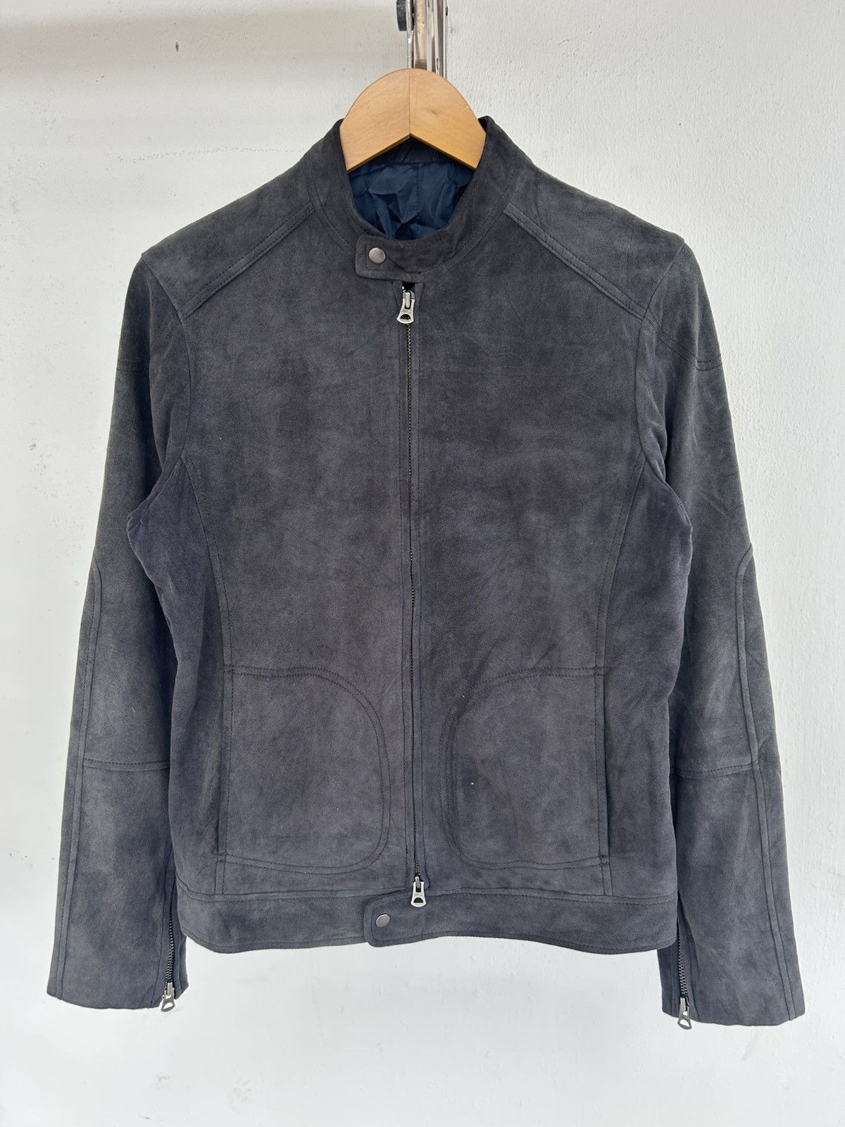 Beams Japan Beams Japan Black Suede Jacket Size M / US 6-8 / IT 42-44 - 1 Thumbnail