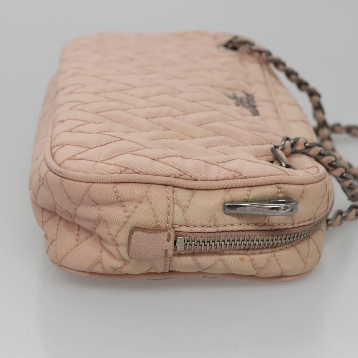 Prada PRADA Hand Bag Nylon Pink Size ONE SIZE - 4 Thumbnail