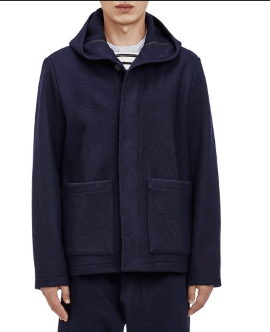 Margaret Howell FW15 MHL Melton Wool Military Hood Coat (fits bigger) Size US M / EU 48-50 / 2 - 1 Thumbnail