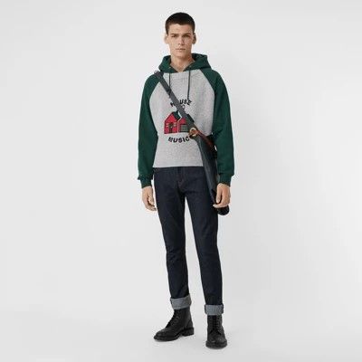Burberry House Music Intarsia Jersey Hoodie Size US S / EU 44-46 / 1 - 10 Thumbnail