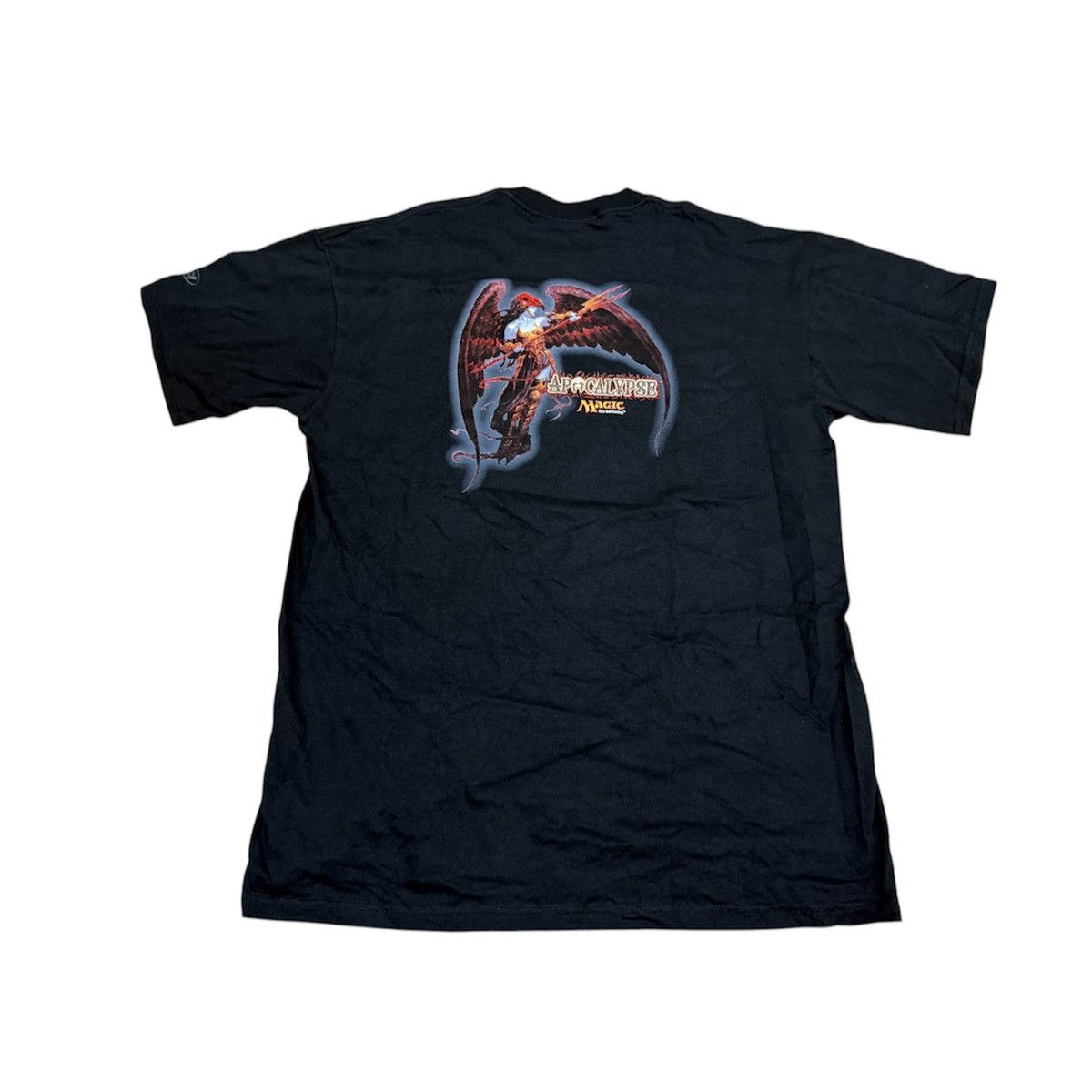 Vintage Vintage 00s Magic: The Gathering Apocalypse Card T Shirt Size US L / EU 52-54 / 3 - 1 Thumbnail