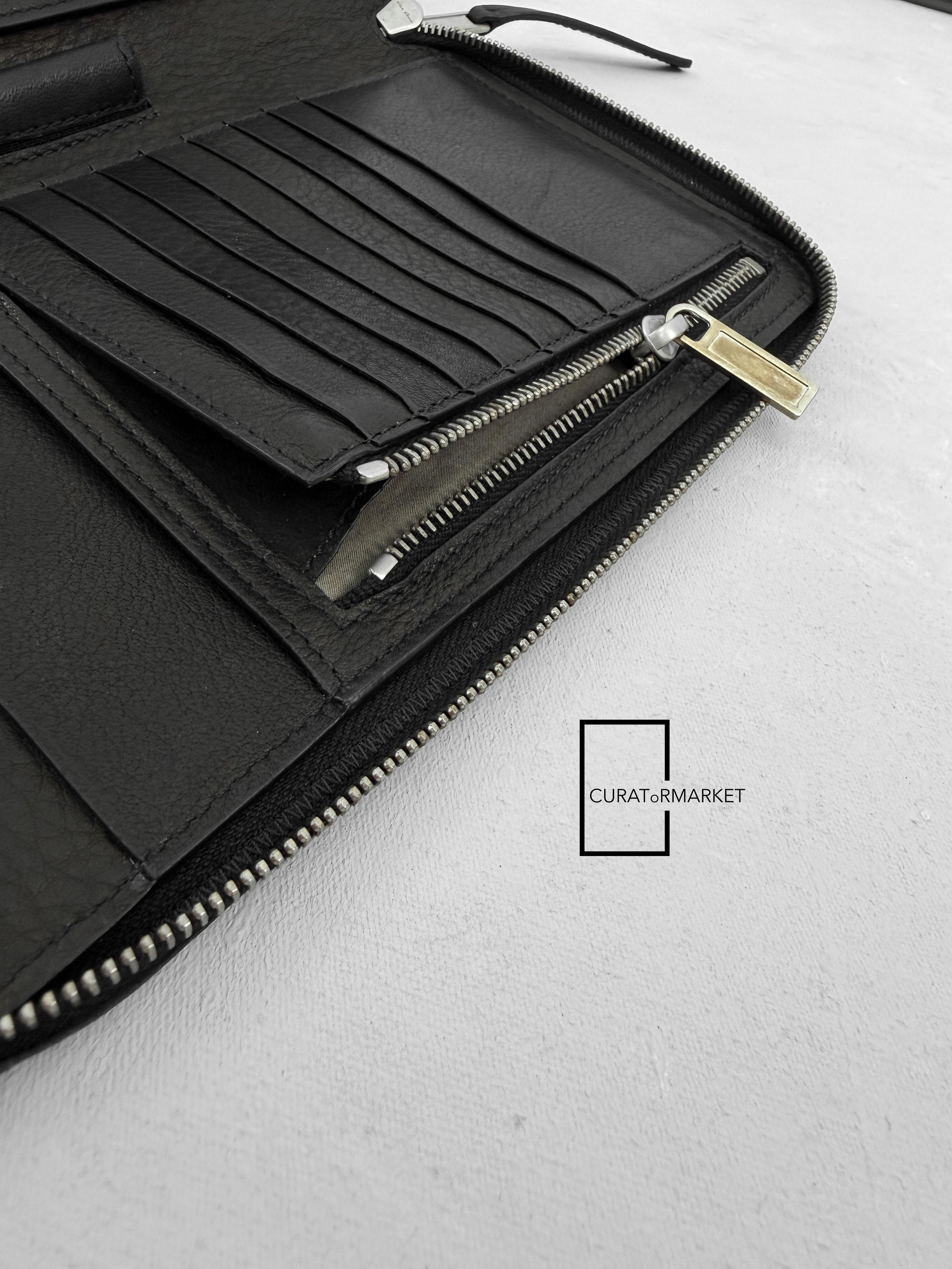 Rick Owens GRAIL RARE Passport Holder LCW Calf Leather SS19 Babel Size ONE SIZE - 11 Thumbnail