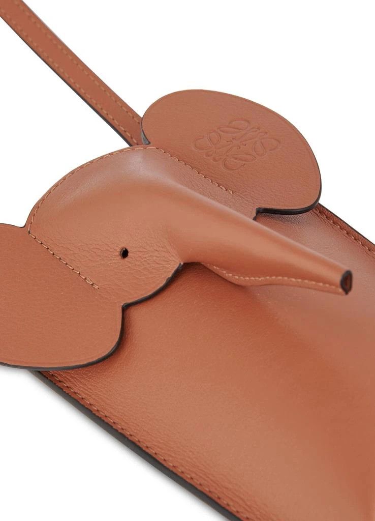 Loewe o1in1g0526 Size: OS / Elephant Pocket Pouch in Brown Size ONE SIZE - 6 Thumbnail