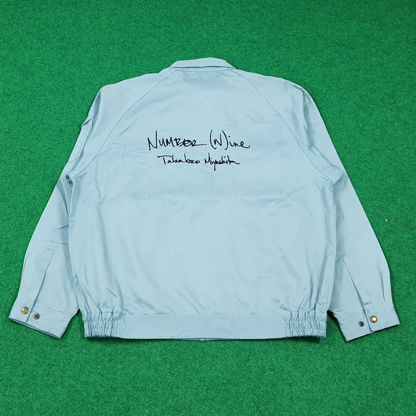 Japanese Brand Vintage Kansai x Number Nine Custom Logo Workwear C288N9 Size US XL / EU 56 / 4 - 1 Thumbnail