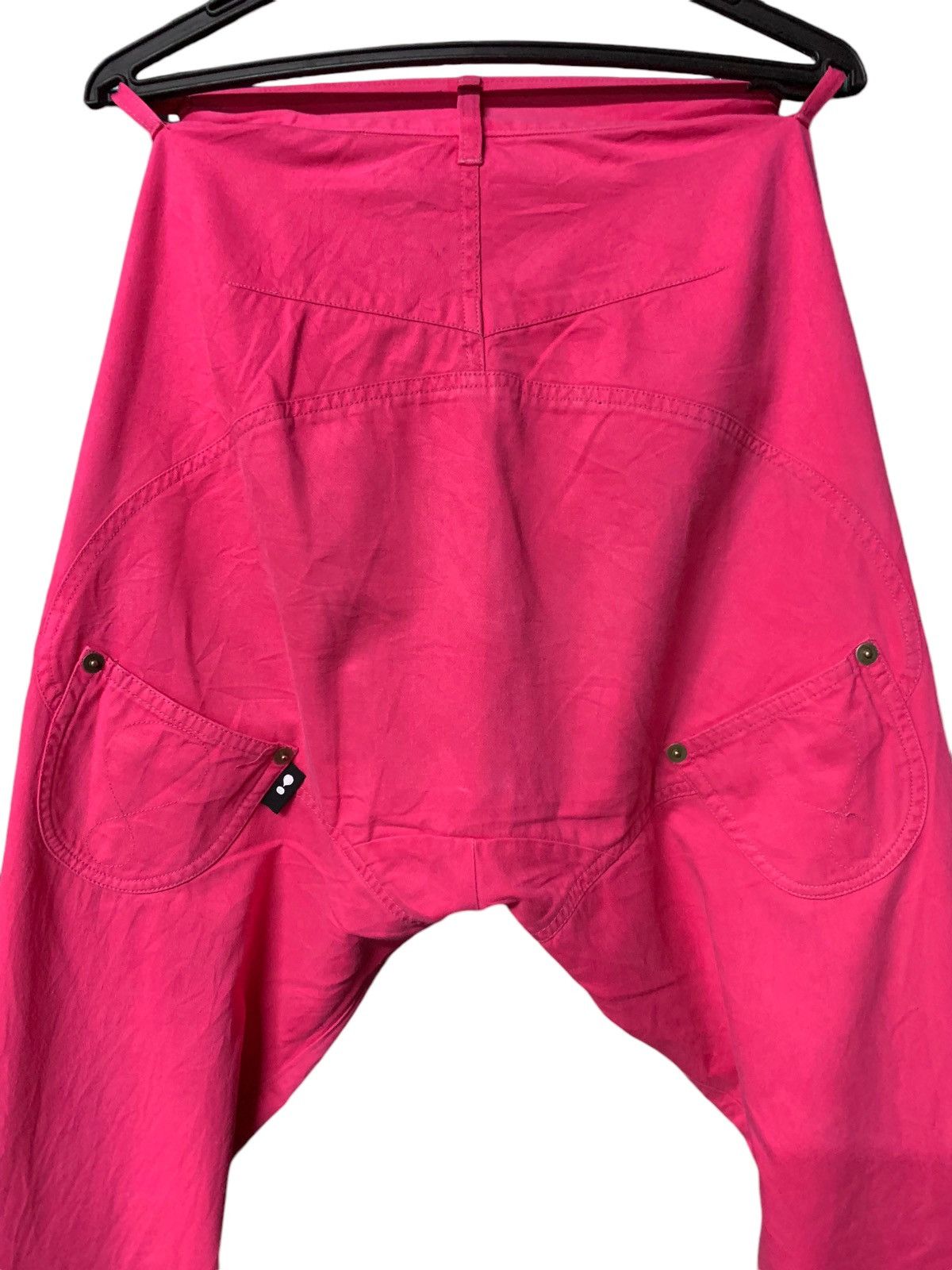 Issey Miyake × mercibeaucoup Hot pink hip hop pants mercibeaucoup Size 31" - 3 Thumbnail