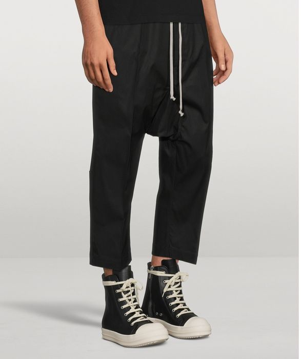 Rick Owens Cropped Drawstring Pants