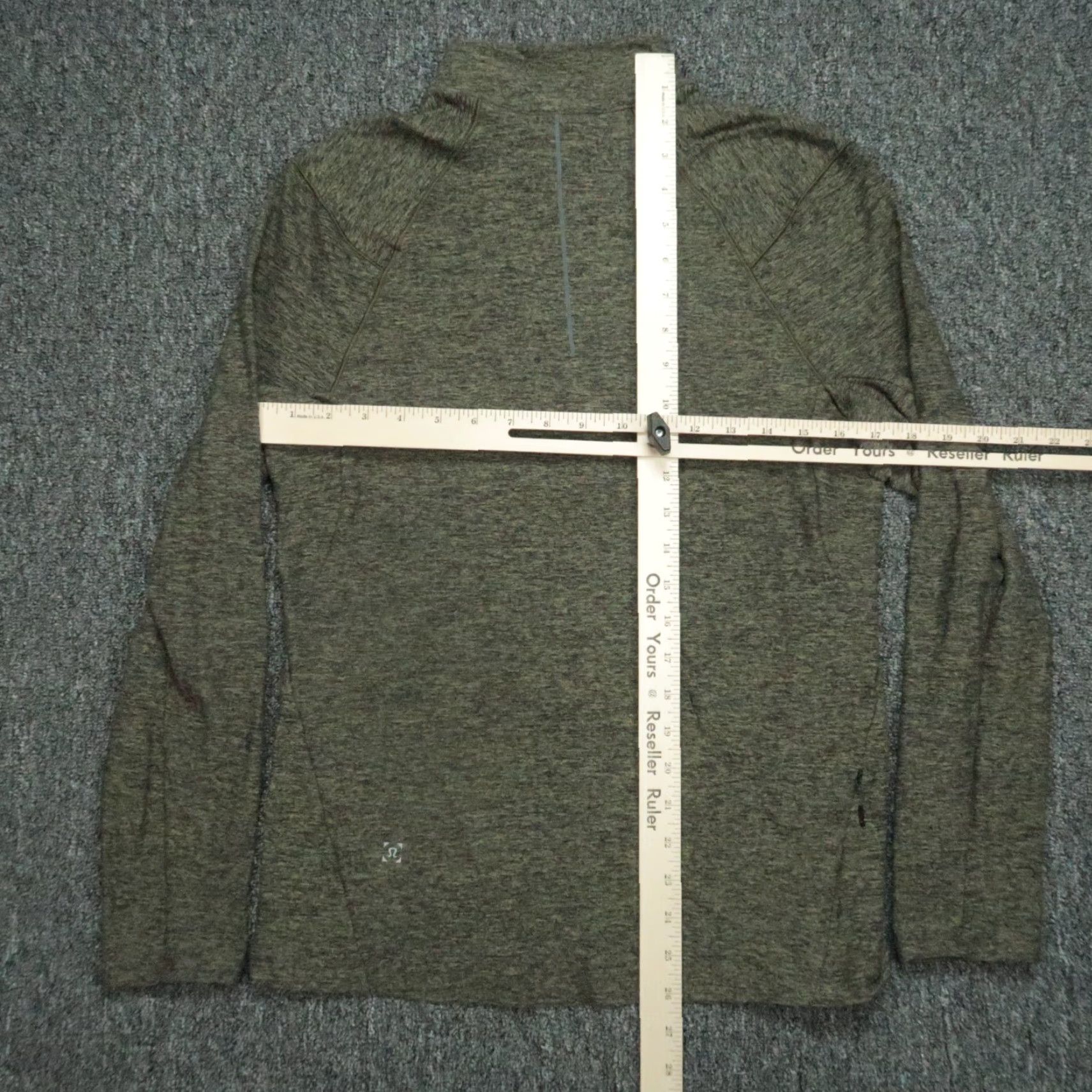Lululemon Lululemon Pullover Men XS Green Surge Warm Half Zip Pocket Training Performance Shirt Size US XS / EU 42 / 0 - 7 Thumbnail