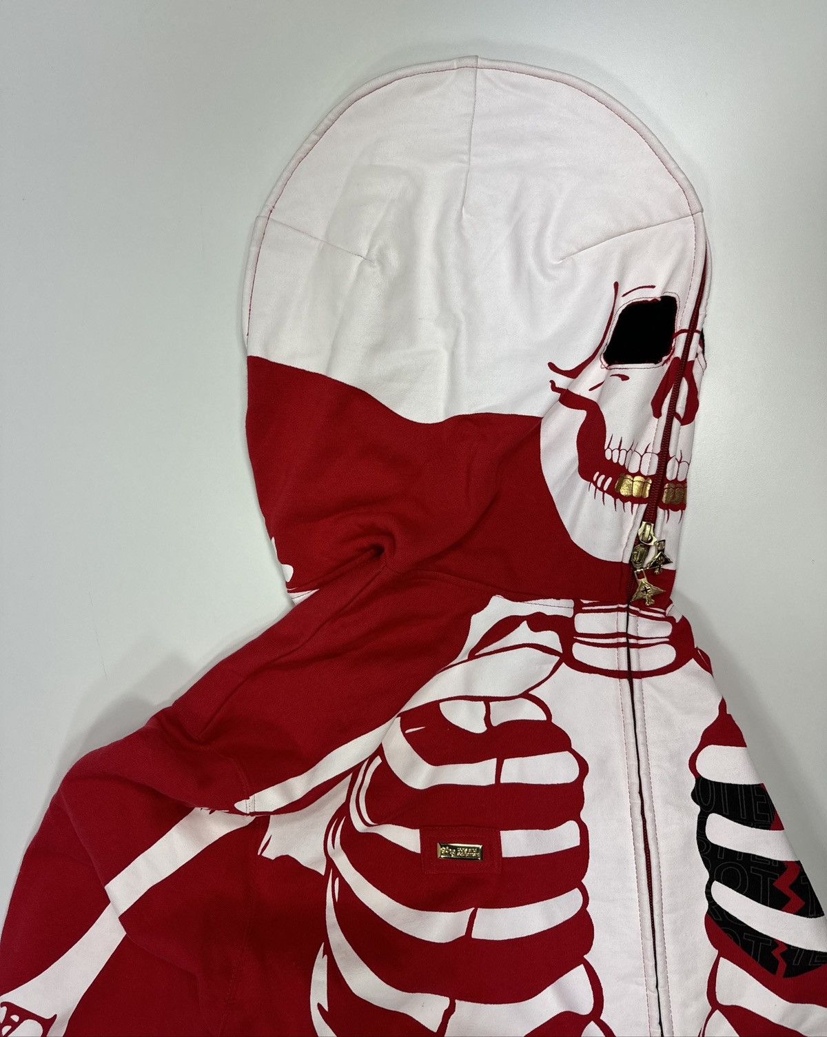 LRG VTG LRG Dead Serious Skeleton Skull Hoodie RARE Size 4XL Size US XXL / EU 58 / 5 - 10 Thumbnail