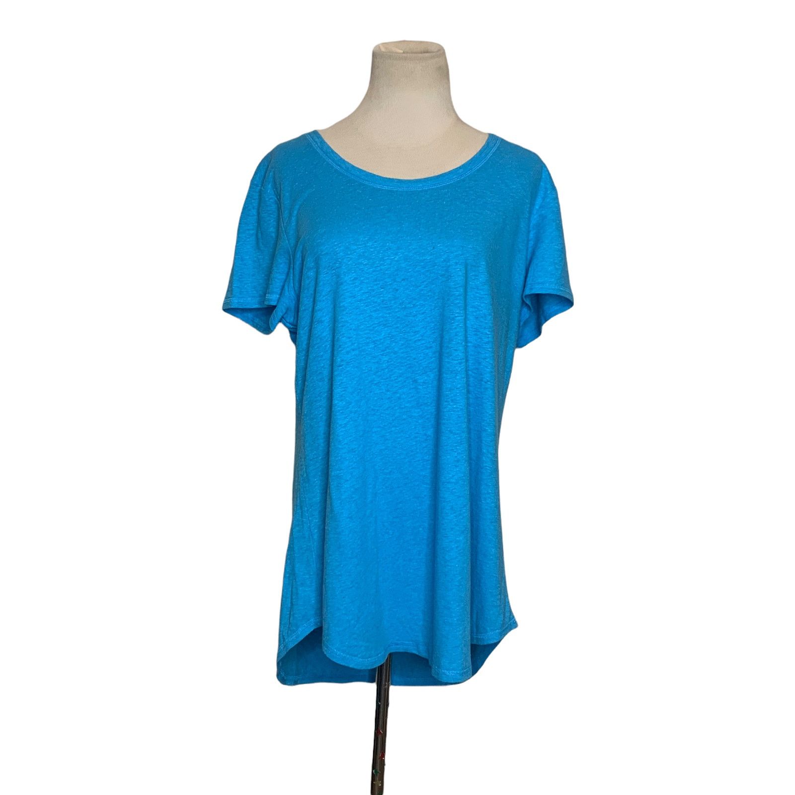Orvis Orvis blue short sleeves crew neck t shirt size Medium Size M / US 6-8 / IT 42-44 - 1 Thumbnail