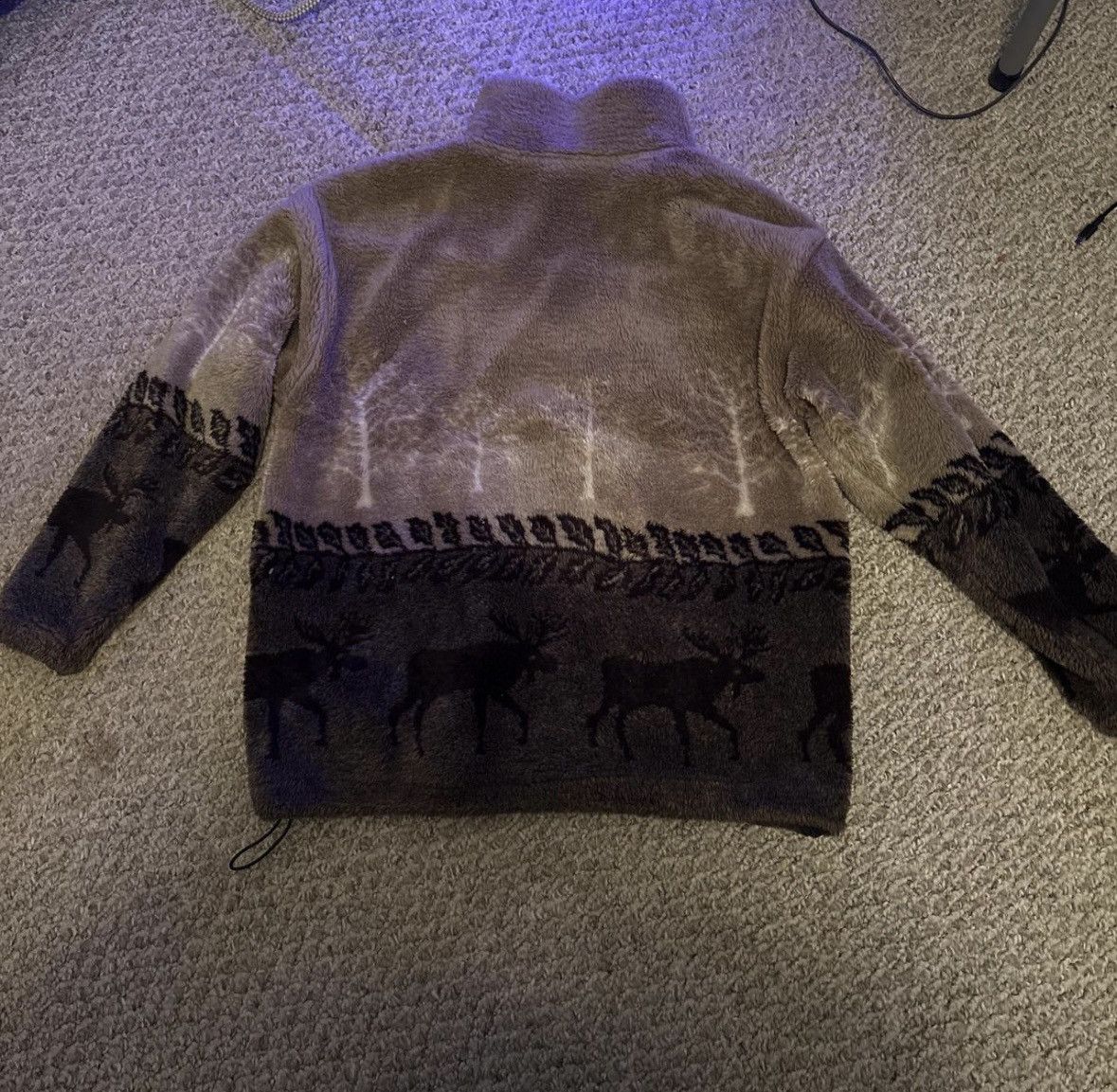 Realtree Vintage 1990 Black Mountain Sherpa all over Deer in woods Size US M / EU 48-50 / 2 - 2 Thumbnail