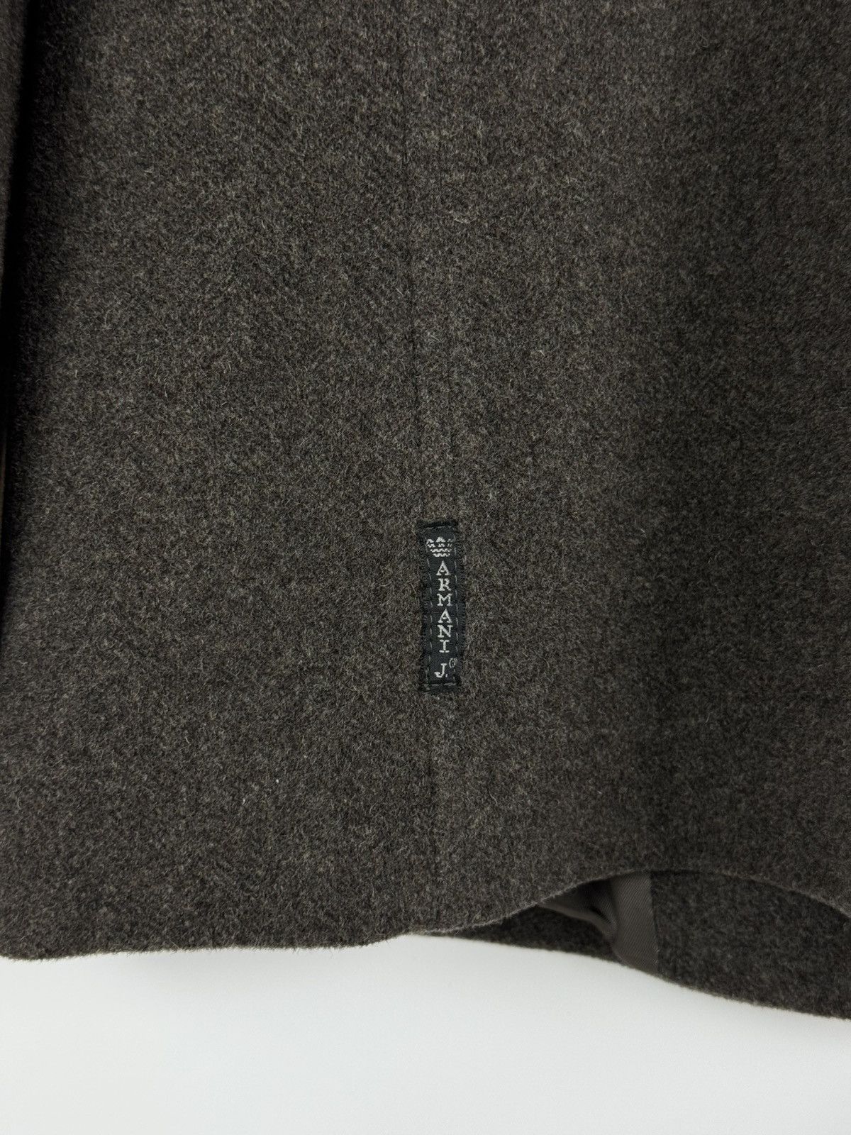 Armani Vintage Armani Jeans Wool Women’s Coat Jacket Size M / US 6-8 / IT 42-44 - 13 Thumbnail